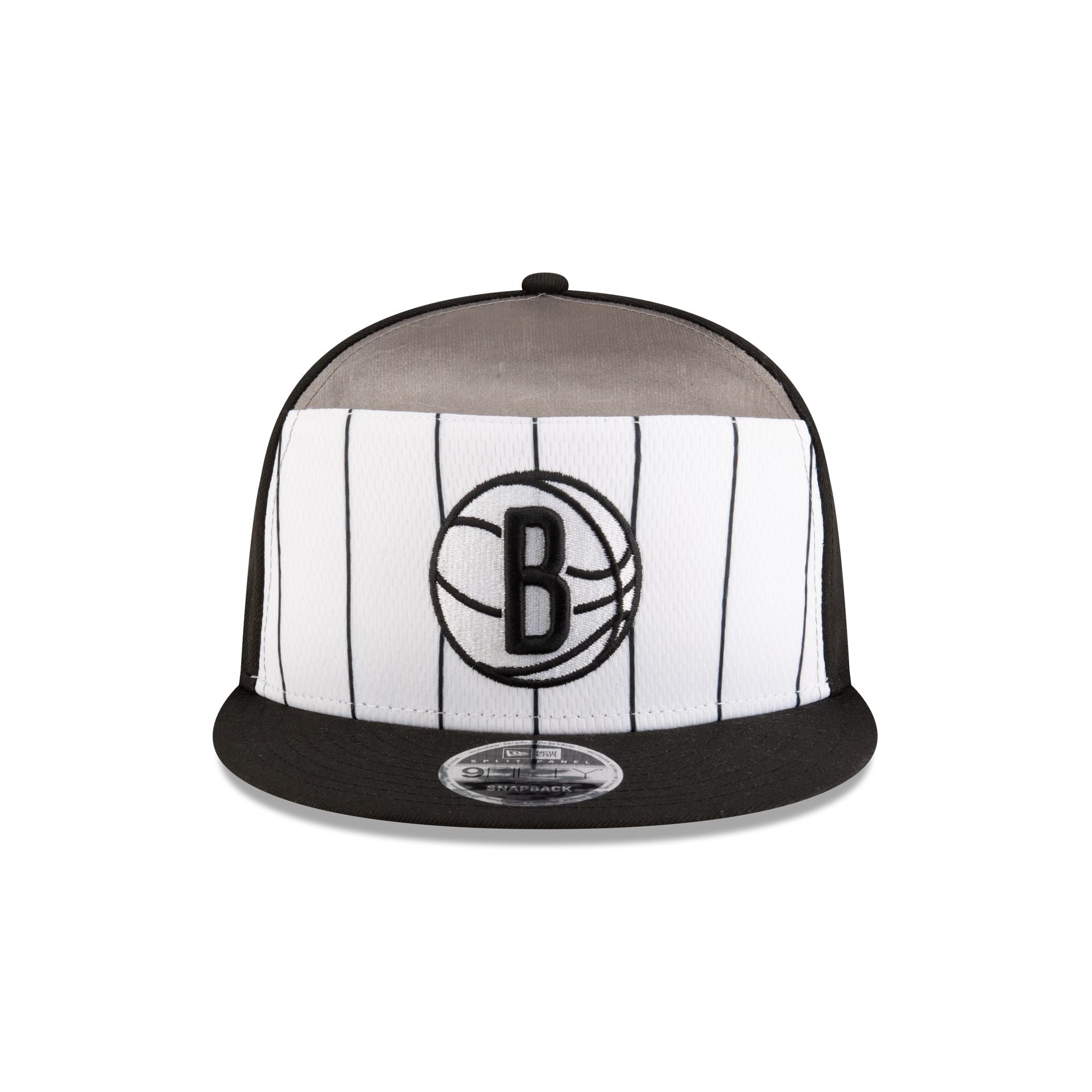 Brooklyn Nets 2025 Tip-Off Split Panel 9FIFTY Snapback Hat - Image 2