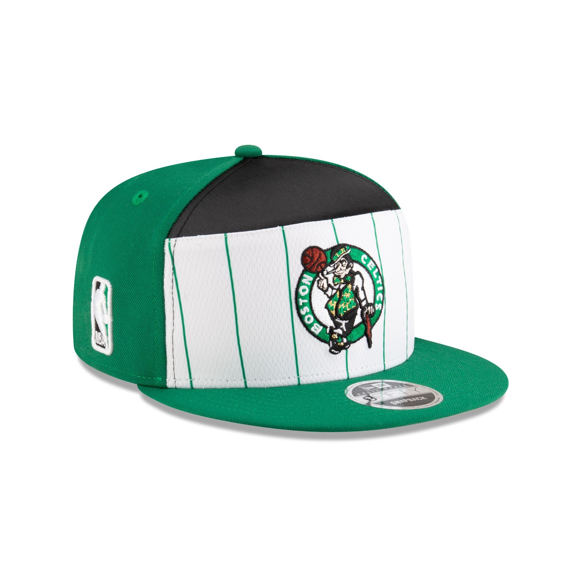 Boston Celtics 2025 Tip-Off Split Panel 9FIFTY Snapback Hat - Image 3