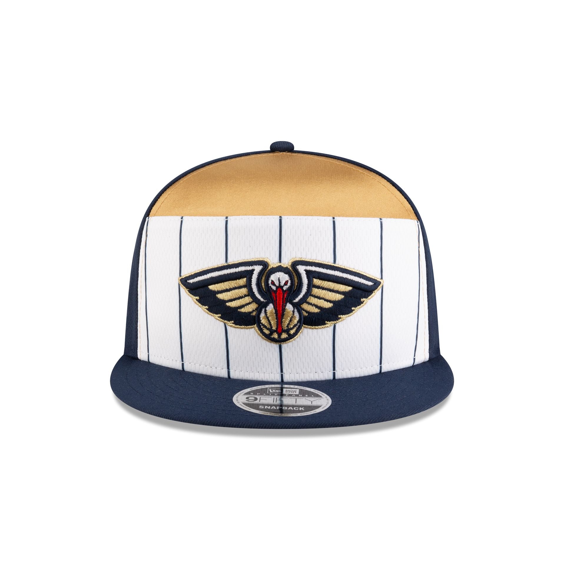 New Orleans Pelicans 2025 Tip-Off Split Panel 9FIFTY Snapback Hat - Image 2