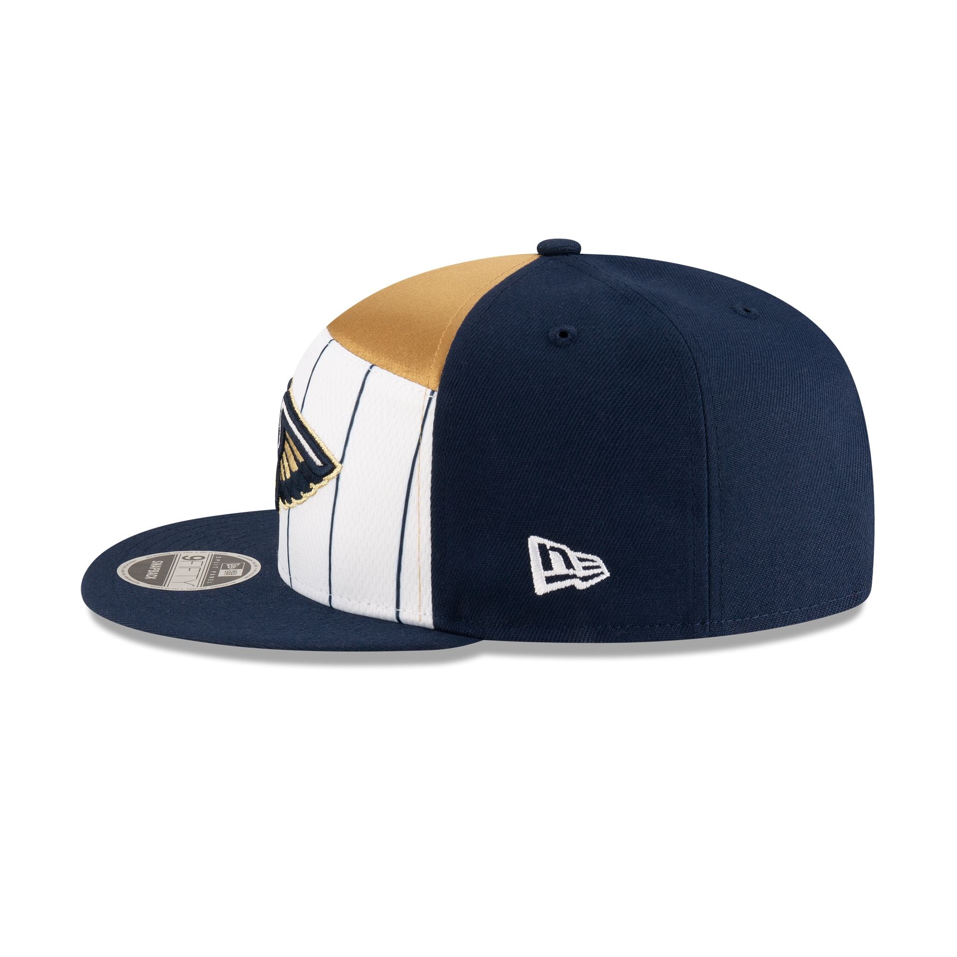 New Orleans Pelicans 2025 Tip-Off Split Panel 9FIFTY Snapback Hat - Image 4