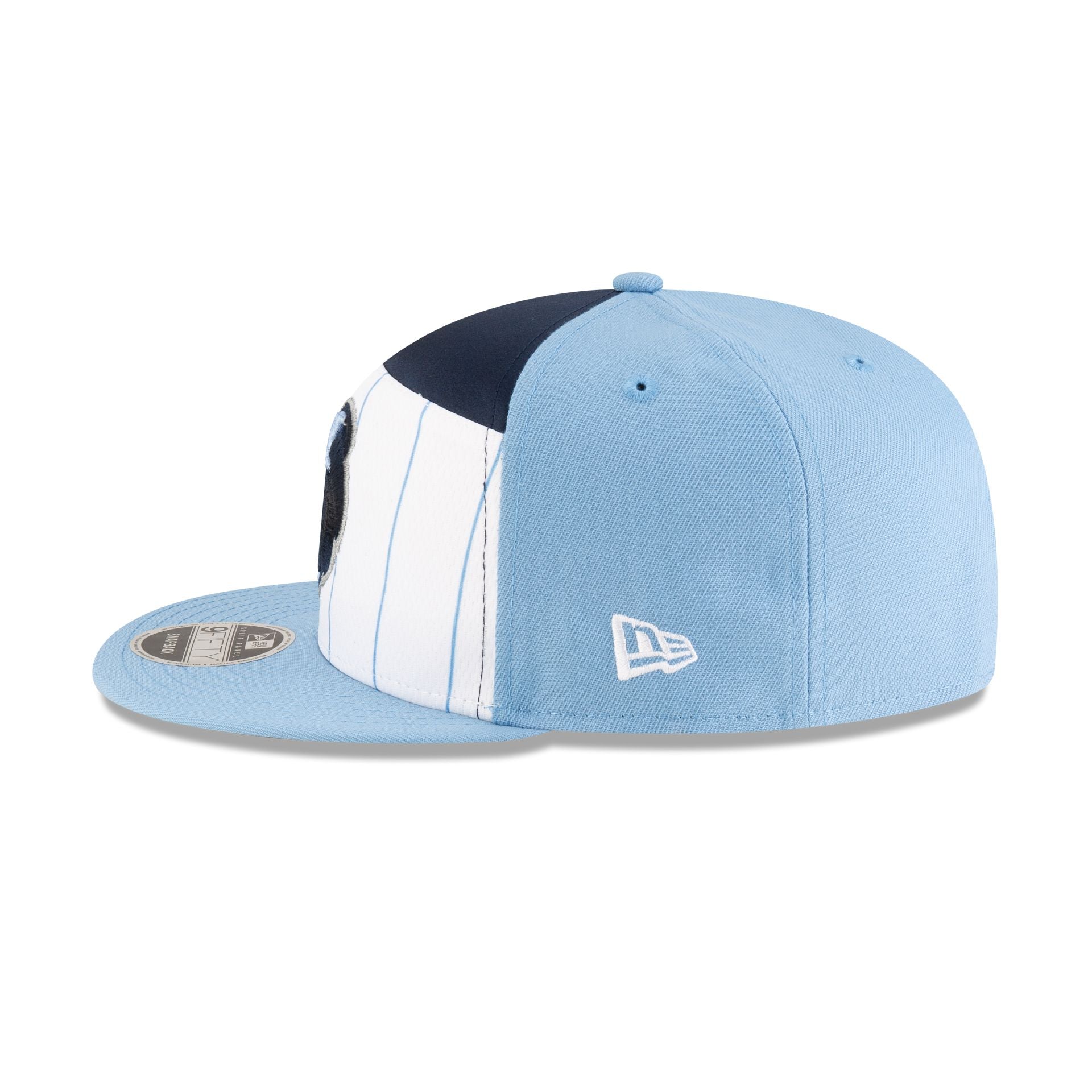 Memphis Grizzlies 2025 Tip-Off Split Panel 9FIFTY Snapback Hat - Image 4