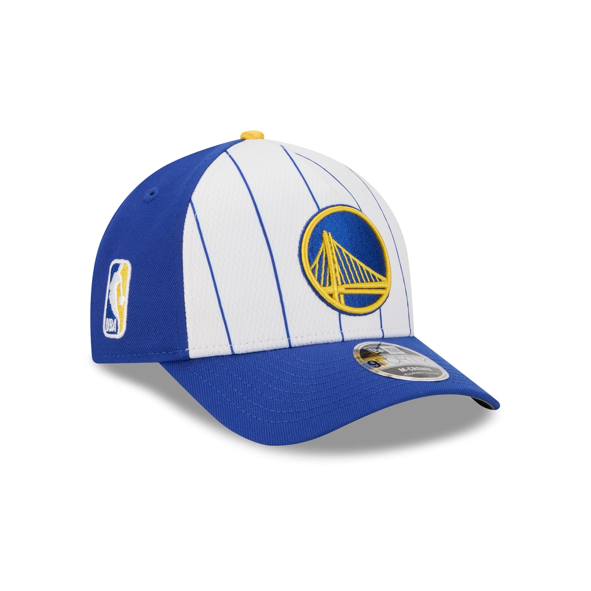 Golden State Warriors 2025 Tip-Off 9FORTY M-Crown A-Frame Snapback Hat - Image 3