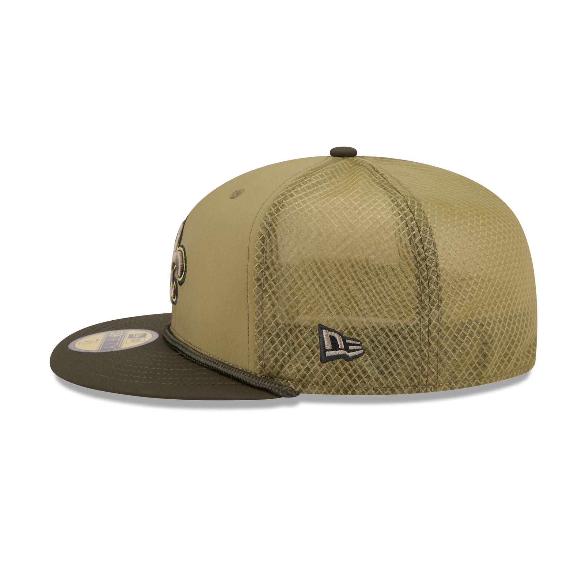 New Orleans Saints 2025 Salute to Service 59FIFTY Fitted Hat - Image 5