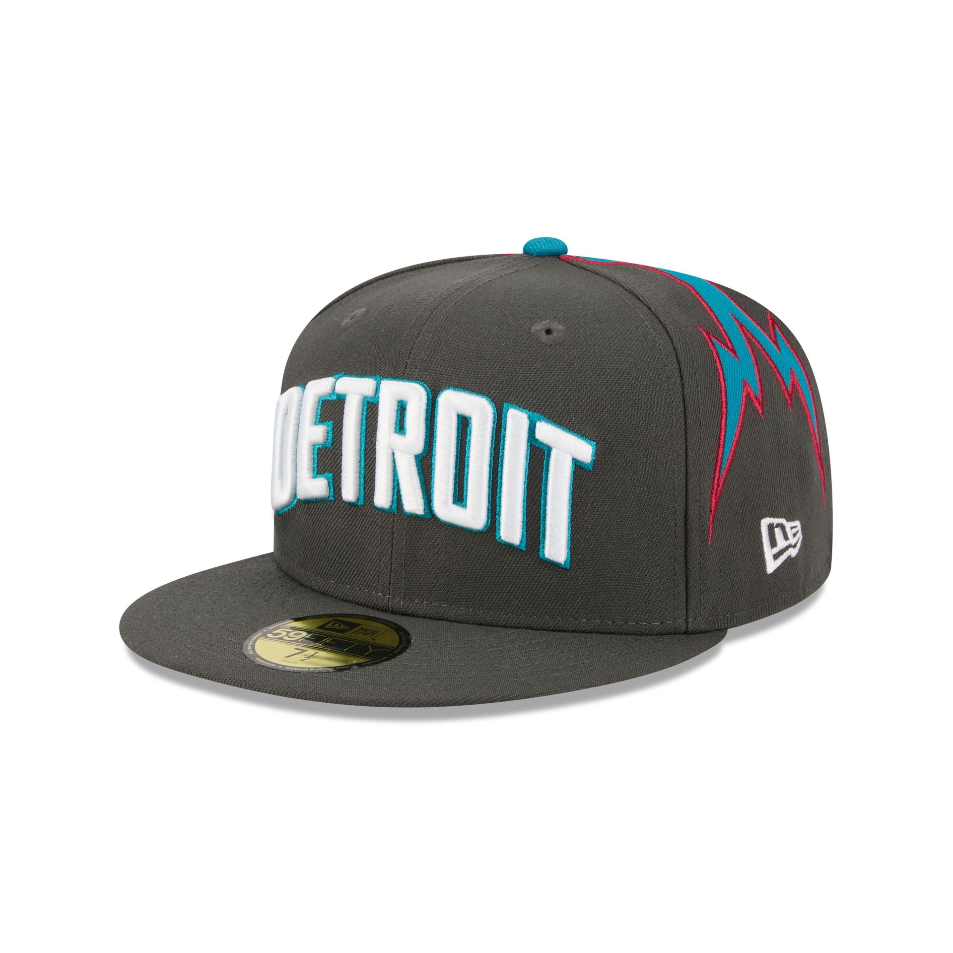 Detroit Pistons 2025 City Edition 59FIFTY Fitted Hat - Image 3