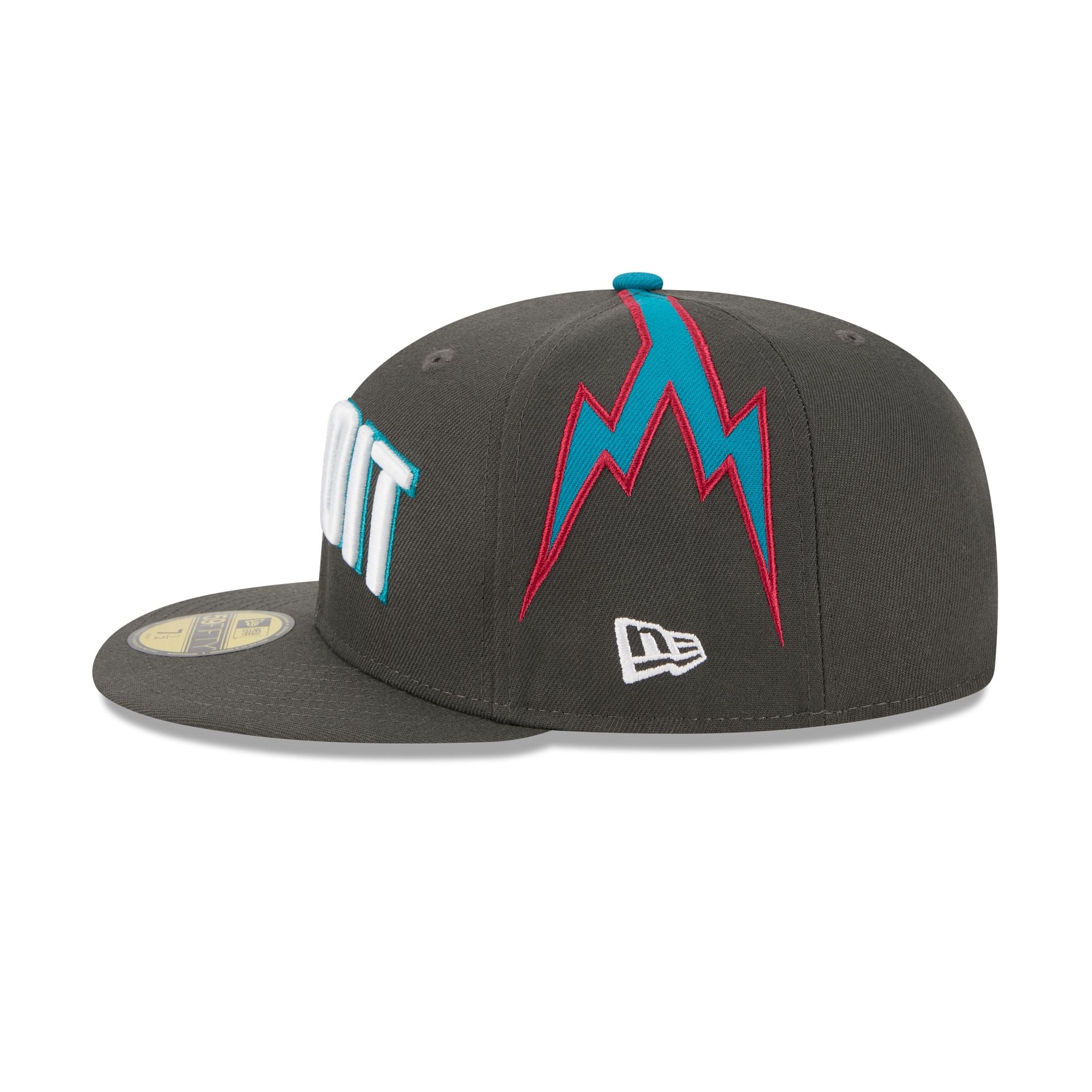 Detroit Pistons 2025 City Edition 59FIFTY Fitted Hat - Image 5