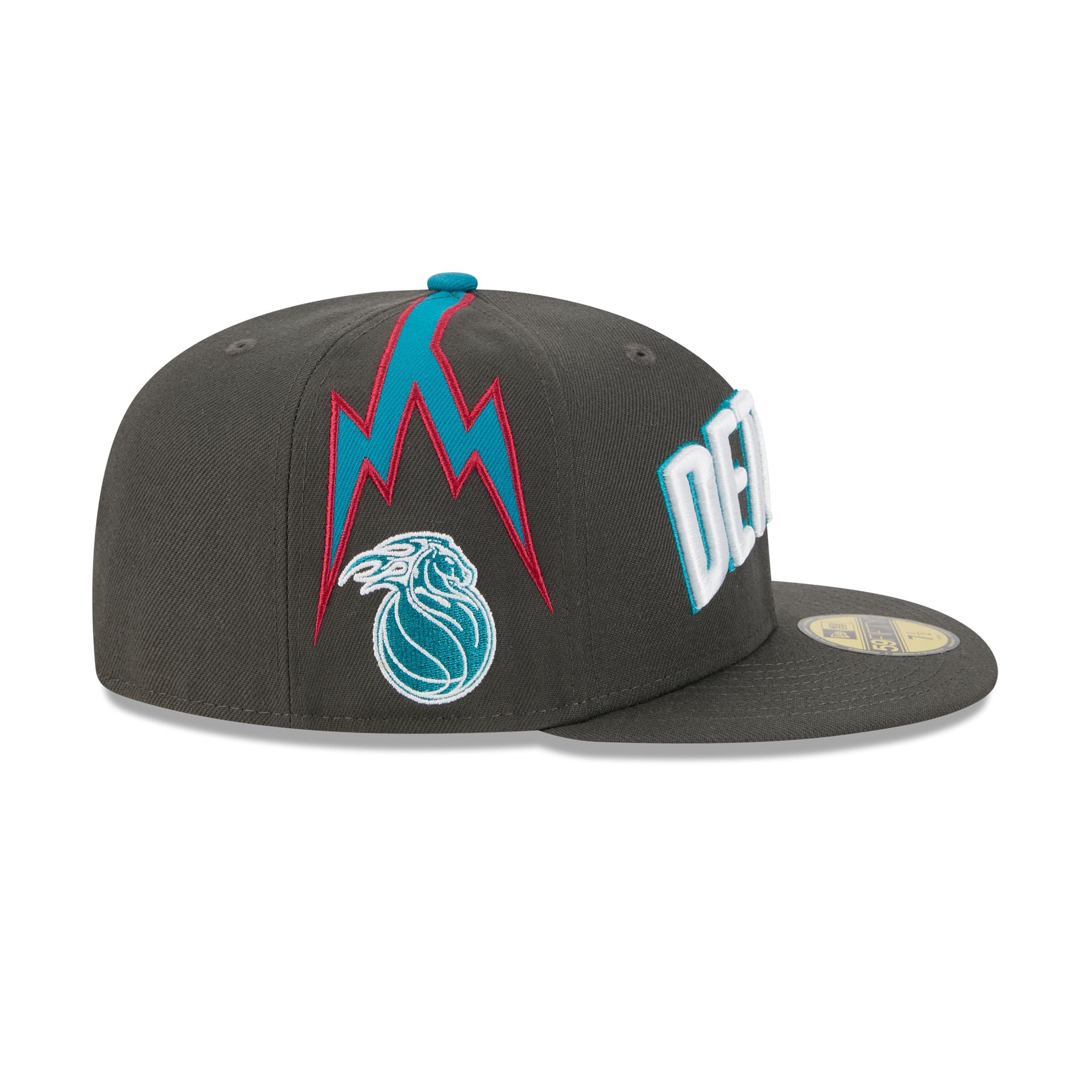 Detroit Pistons 2025 City Edition 59FIFTY Fitted Hat - Image 4