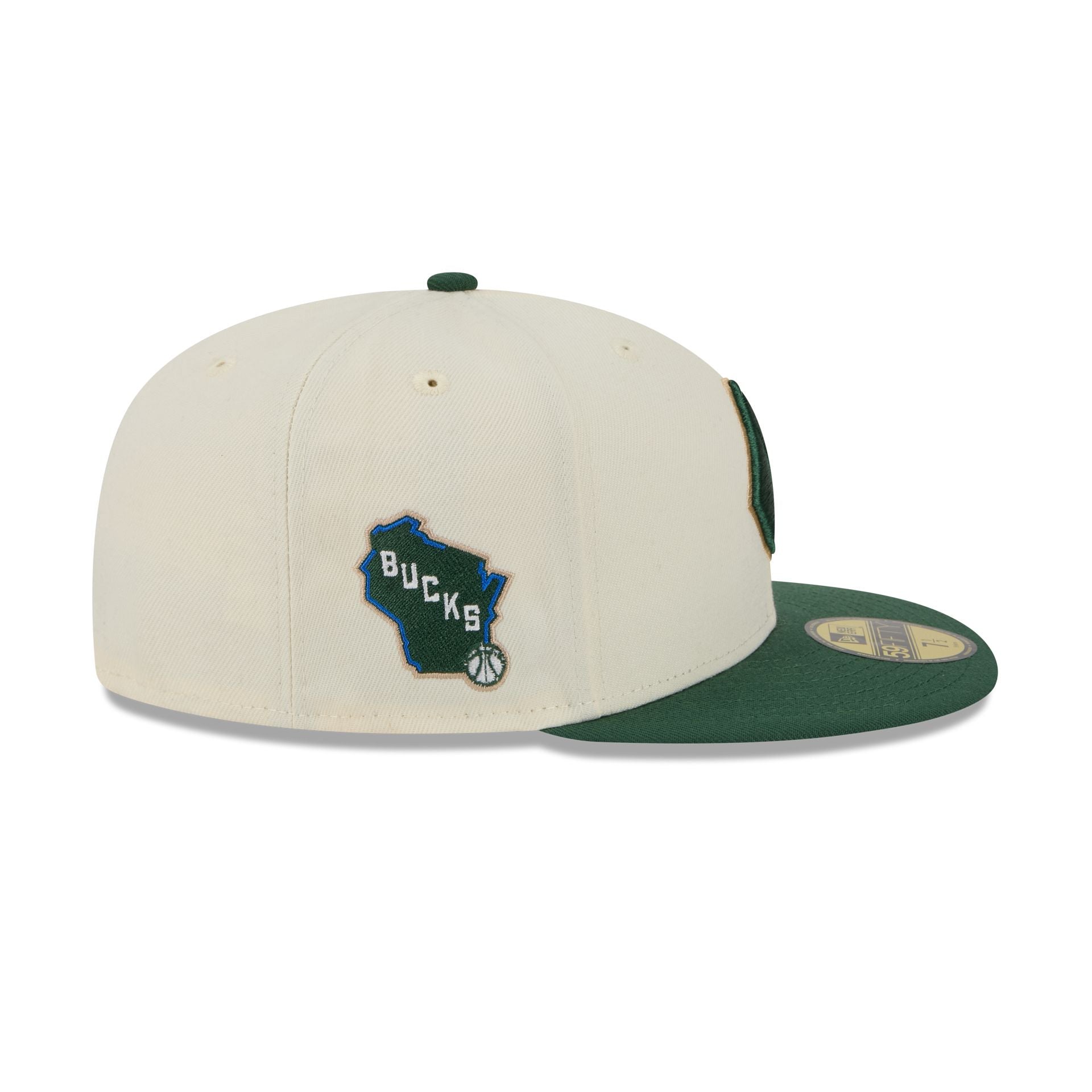 Milwaukee Bucks 2025 City Edition 59FIFTY Fitted Hat - Image 4