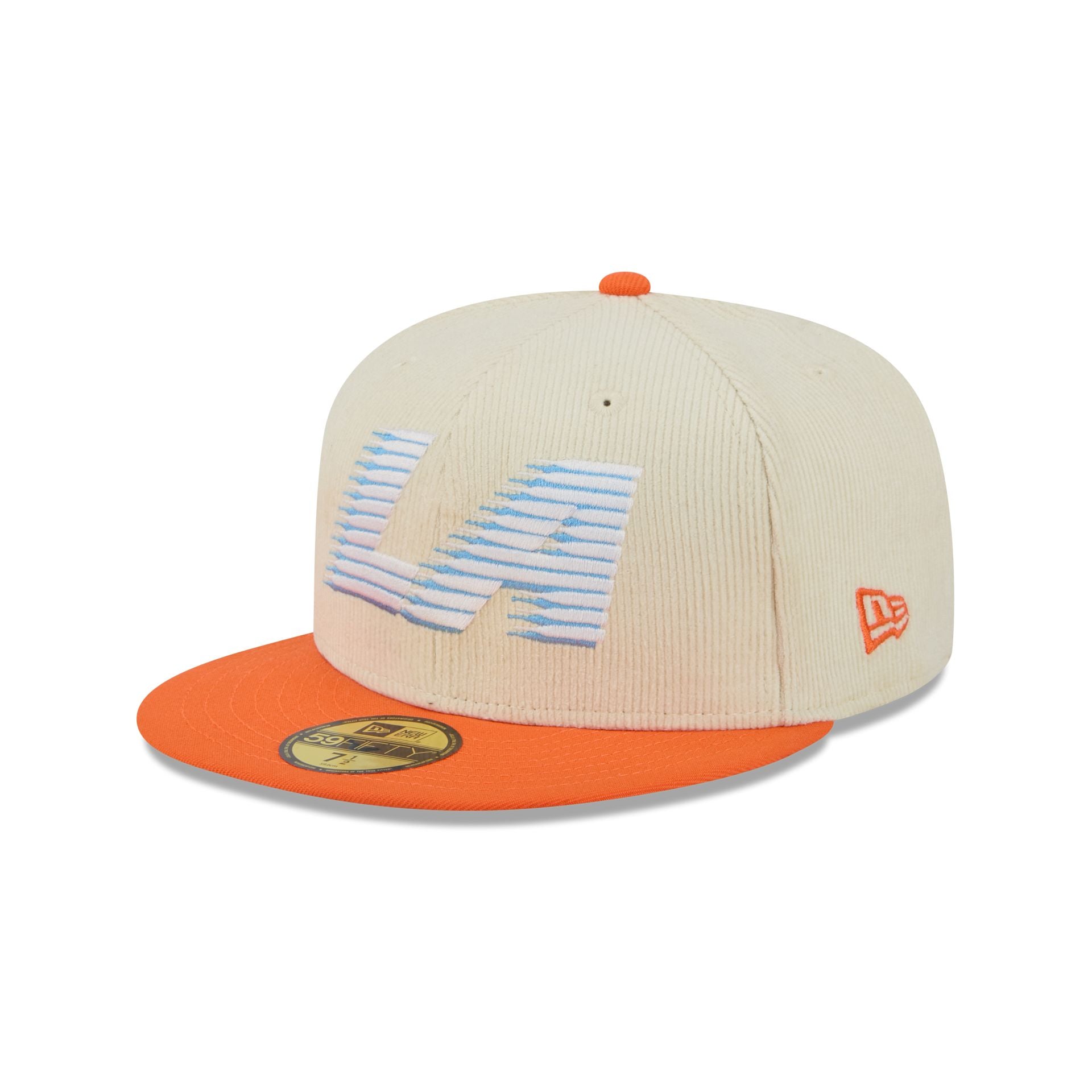 Los Angeles Clippers 2025 City Edition Chrome White Corduroy 59FIFTY F - Image 3
