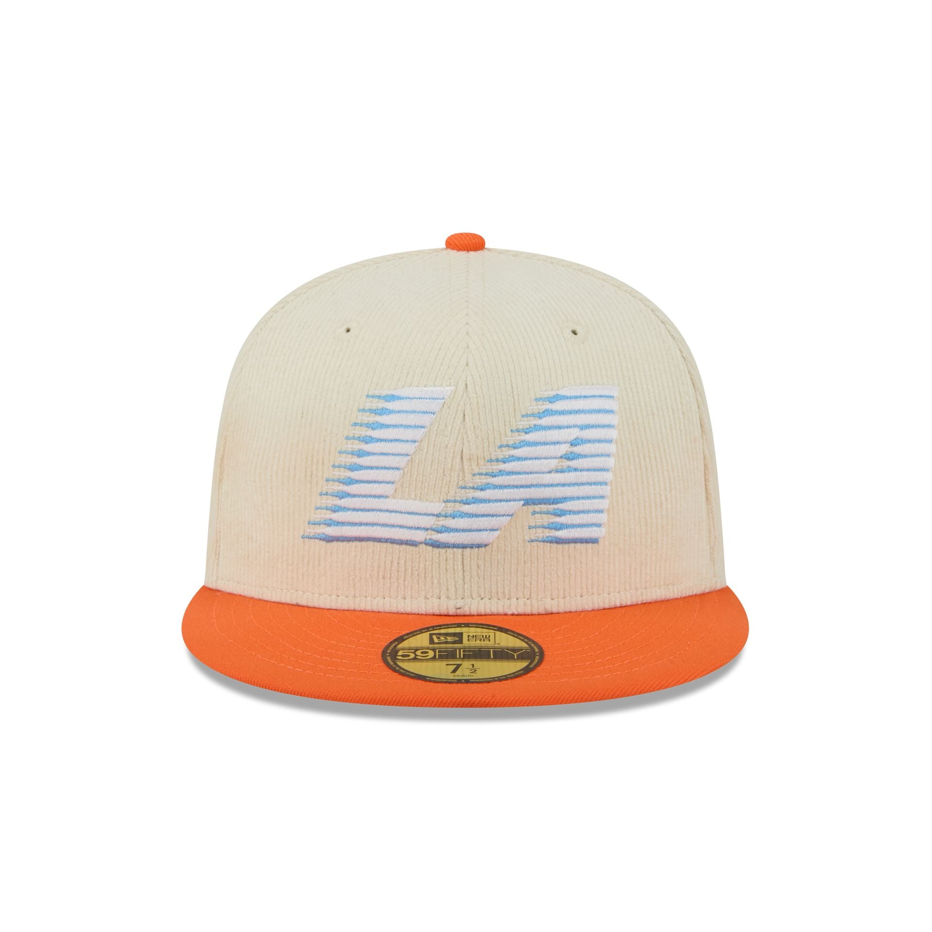 Los Angeles Clippers 2025 City Edition Chrome White Corduroy 59FIFTY F - Image 2