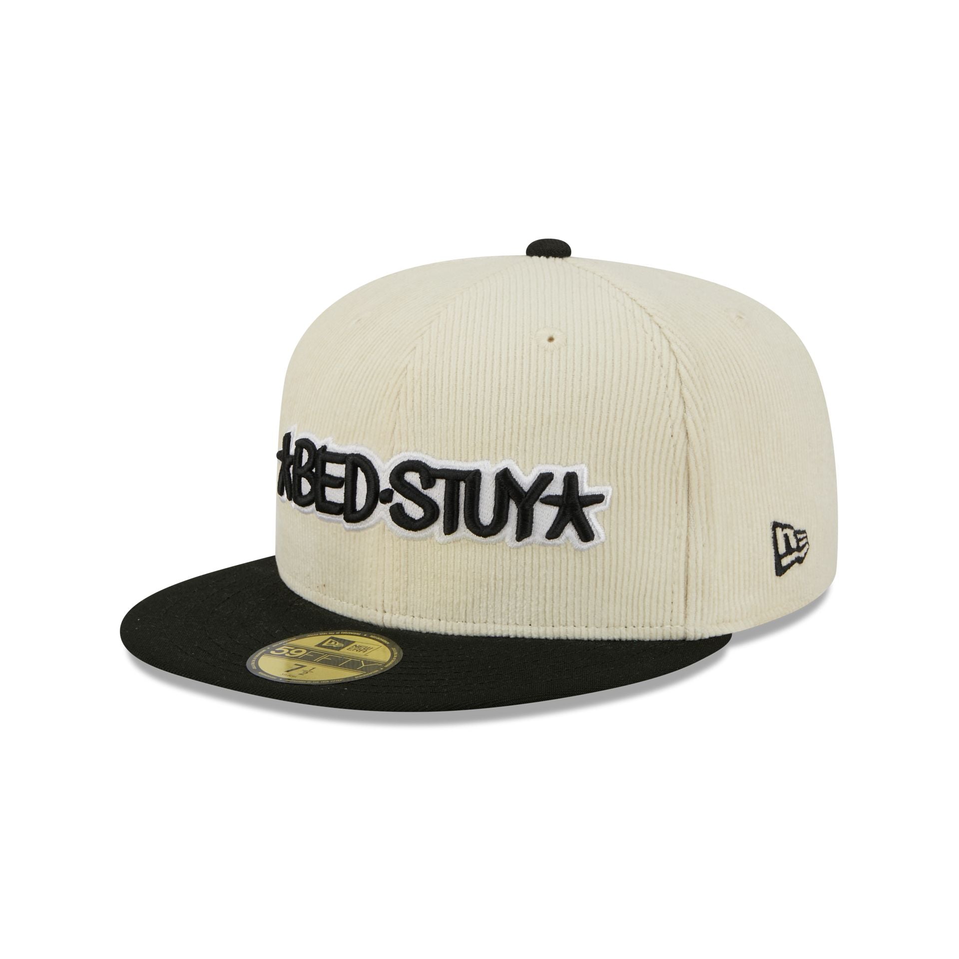 Brooklyn Nets 2025 City Edition Chrome White Corduroy 59FIFTY Fitted H - Image 3