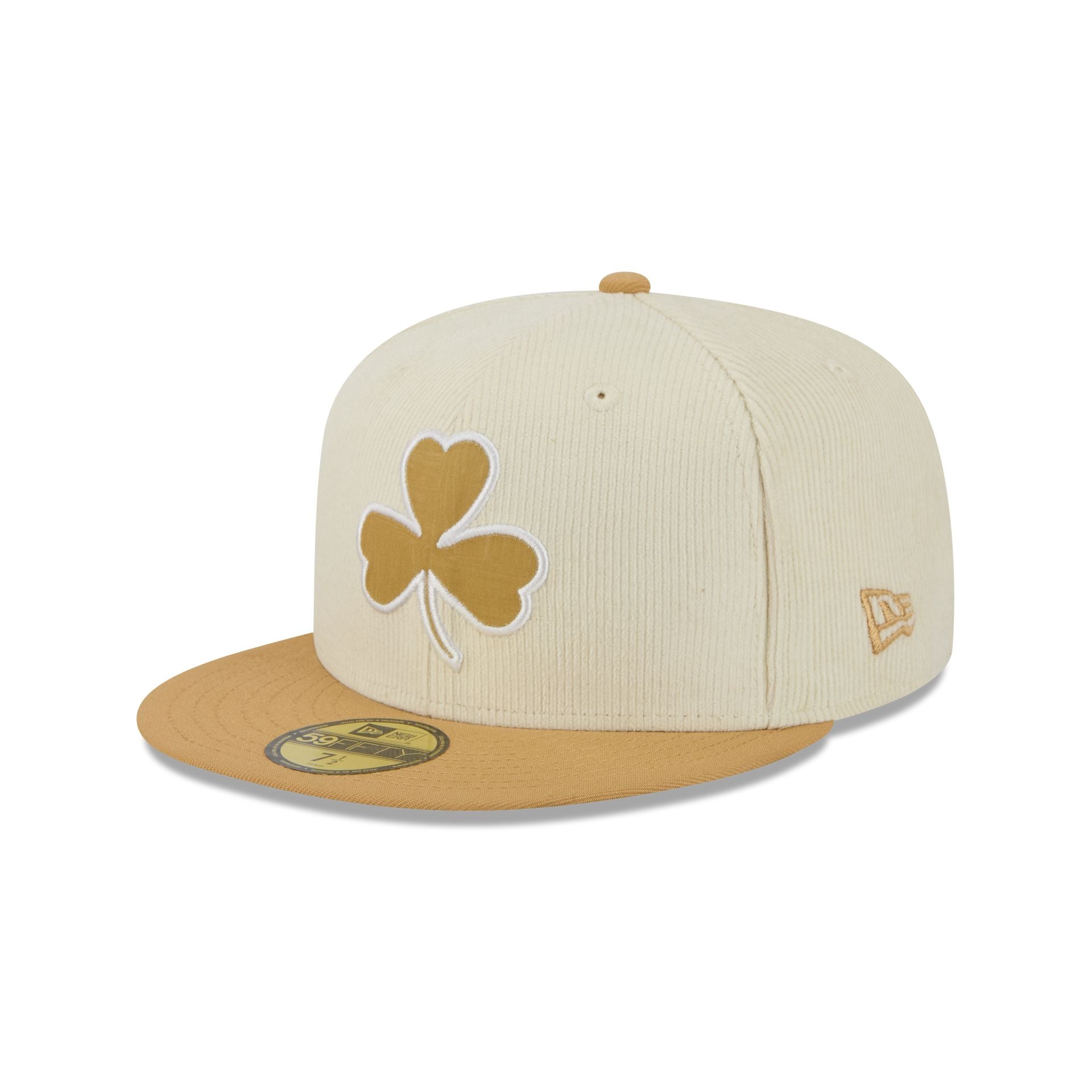 Boston Celtics 2025 City Edition Chrome White Corduroy 59FIFTY Fitted - Image 3