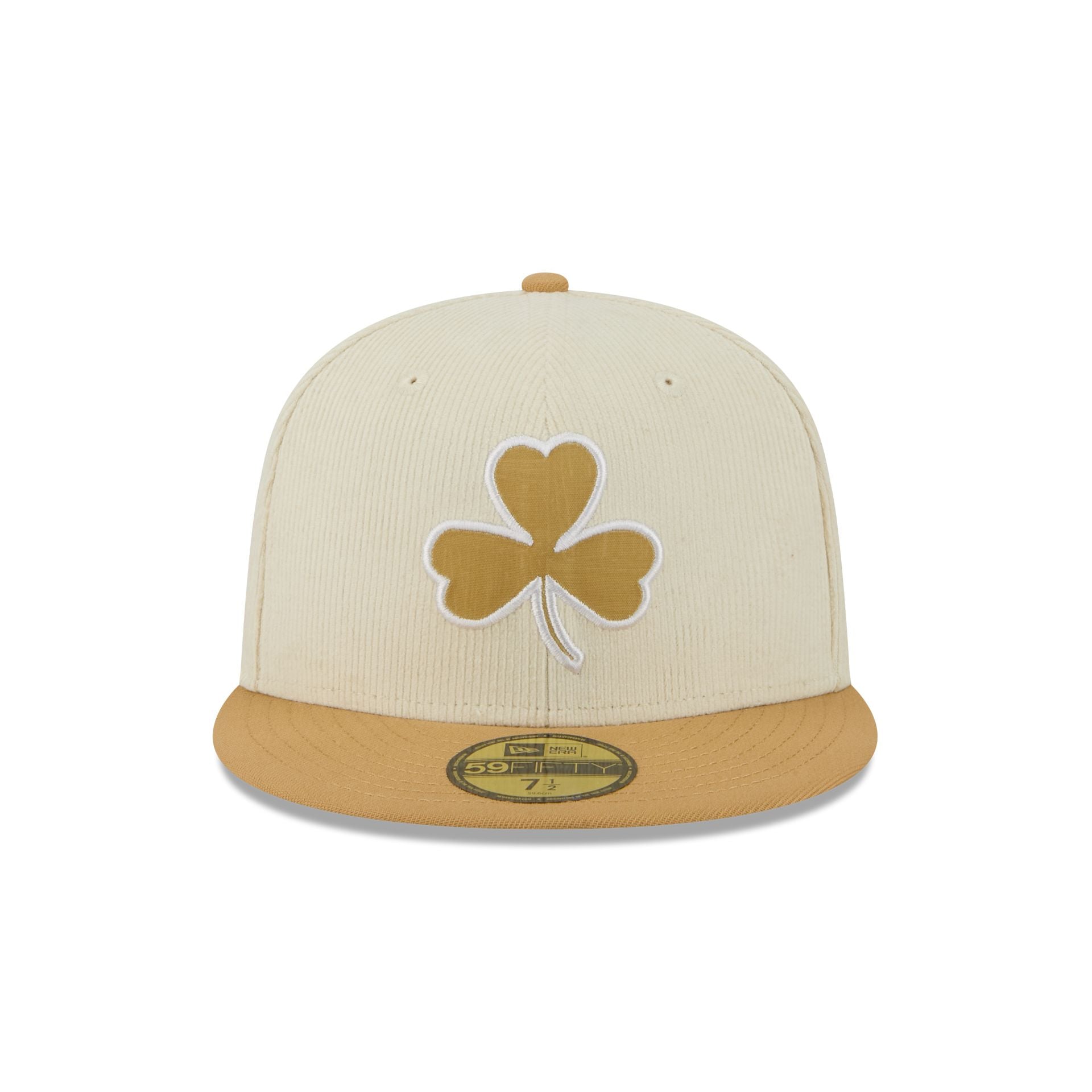Boston Celtics 2025 City Edition Chrome White Corduroy 59FIFTY Fitted - Image 2