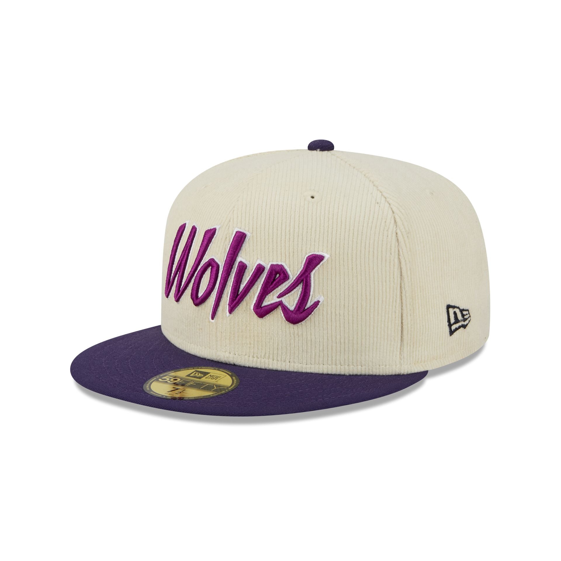 Minnesota Timberwolves 2025 City Edition Chrome White Corduroy 59FIFTY - Image 3