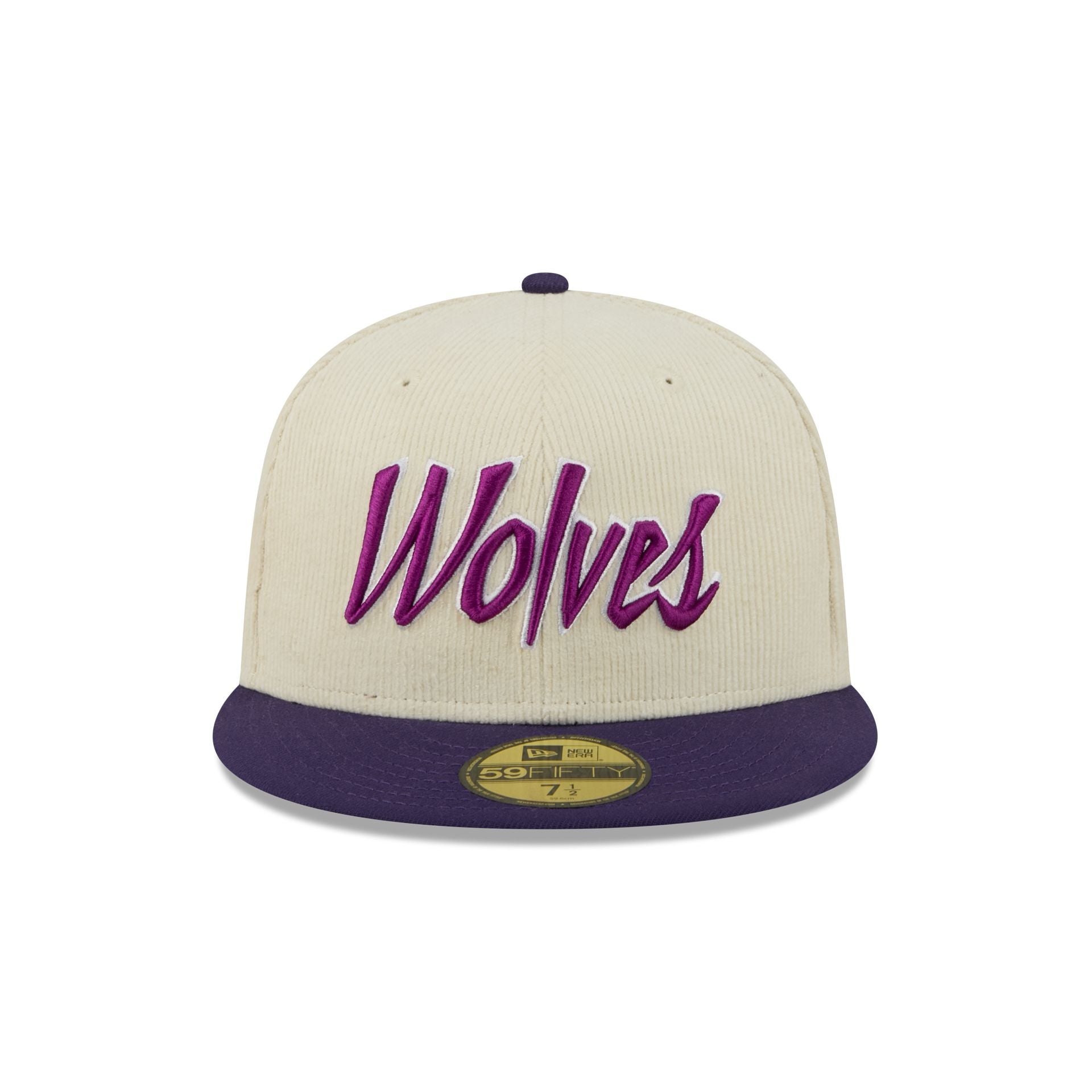 Minnesota Timberwolves 2025 City Edition Chrome White Corduroy 59FIFTY - Image 2