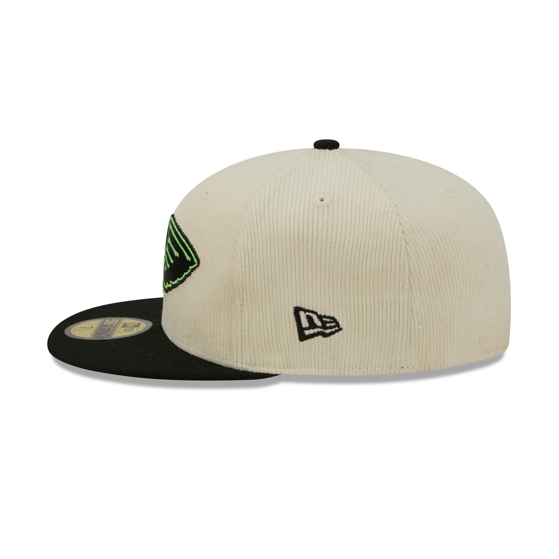 New Orleans Pelicans 2025 City Edition Chrome White Corduroy 59FIFTY Fitted Hat - Image 5