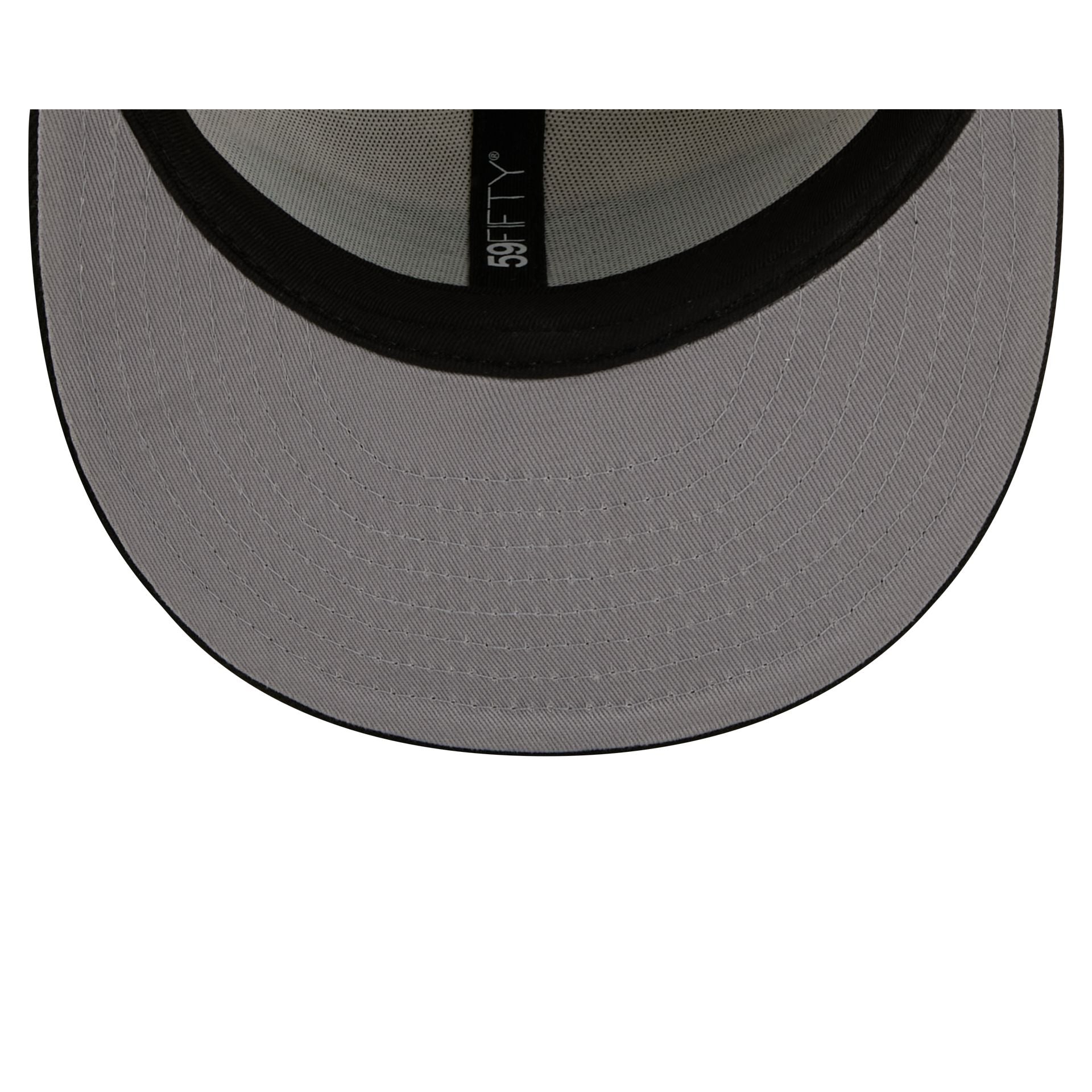 New Orleans Pelicans 2025 City Edition Chrome White Corduroy 59FIFTY Fitted Hat - Image 7