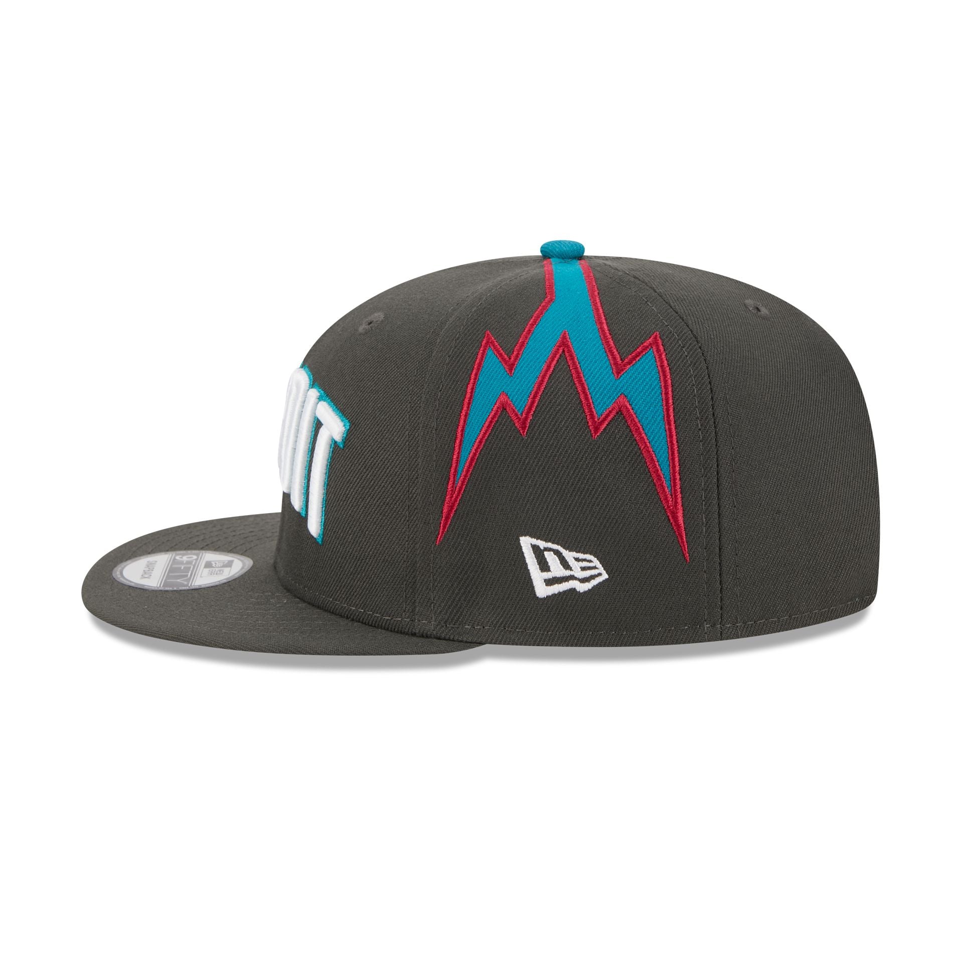 Detroit Pistons 2025 City Edition 9FIFTY Snapback Hat - Image 5