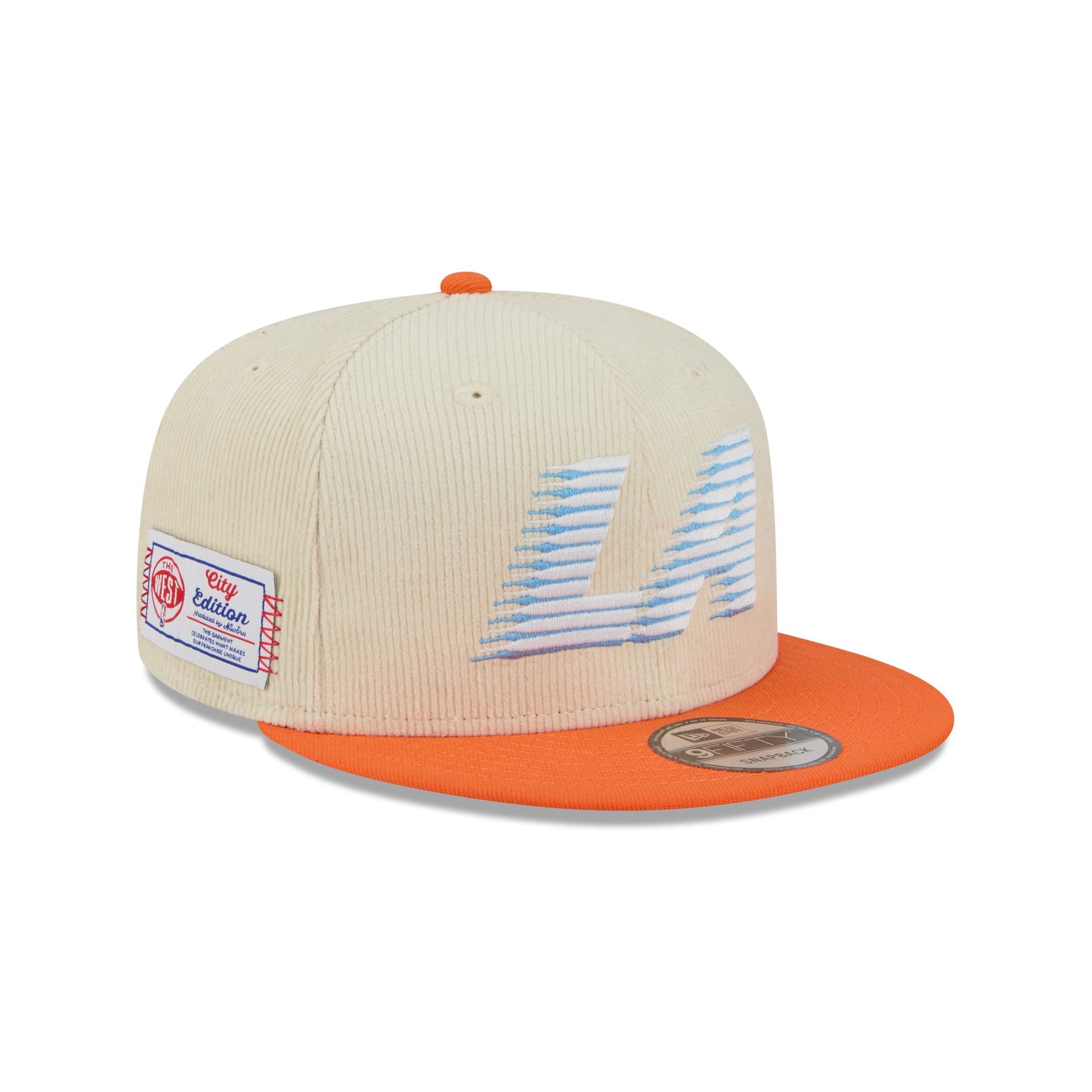 Los Angeles Clippers 2025 City Edition Chrome White Corduroy 9FIFTY Sn