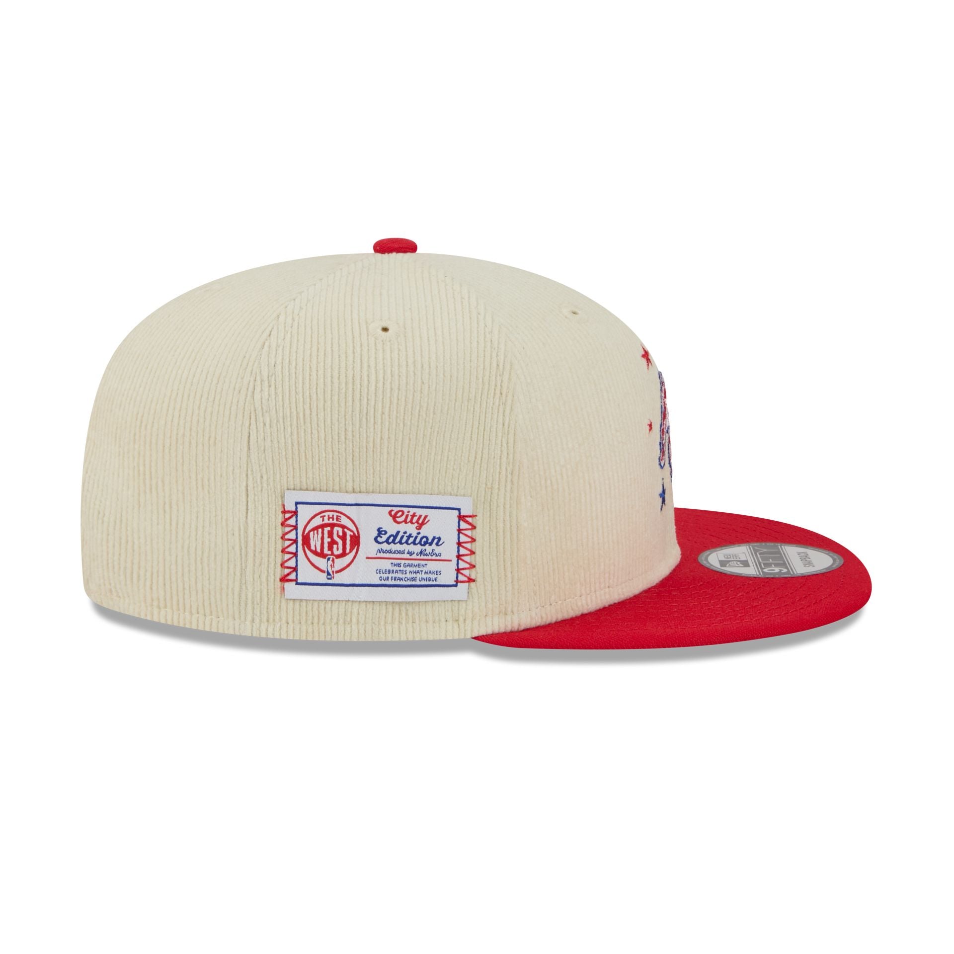 Houston Rockets 2025 City Edition Chrome White Corduroy 9FIFTY Snapbac - Image 4