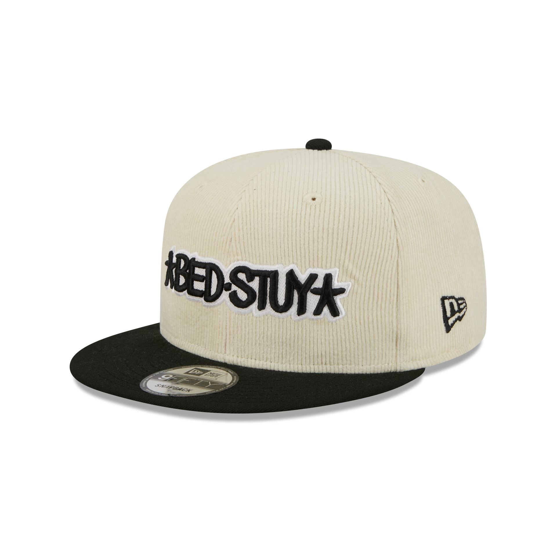Brooklyn Nets 2025 City Edition Chrome White Corduroy 9FIFTY Snapback - Image 3