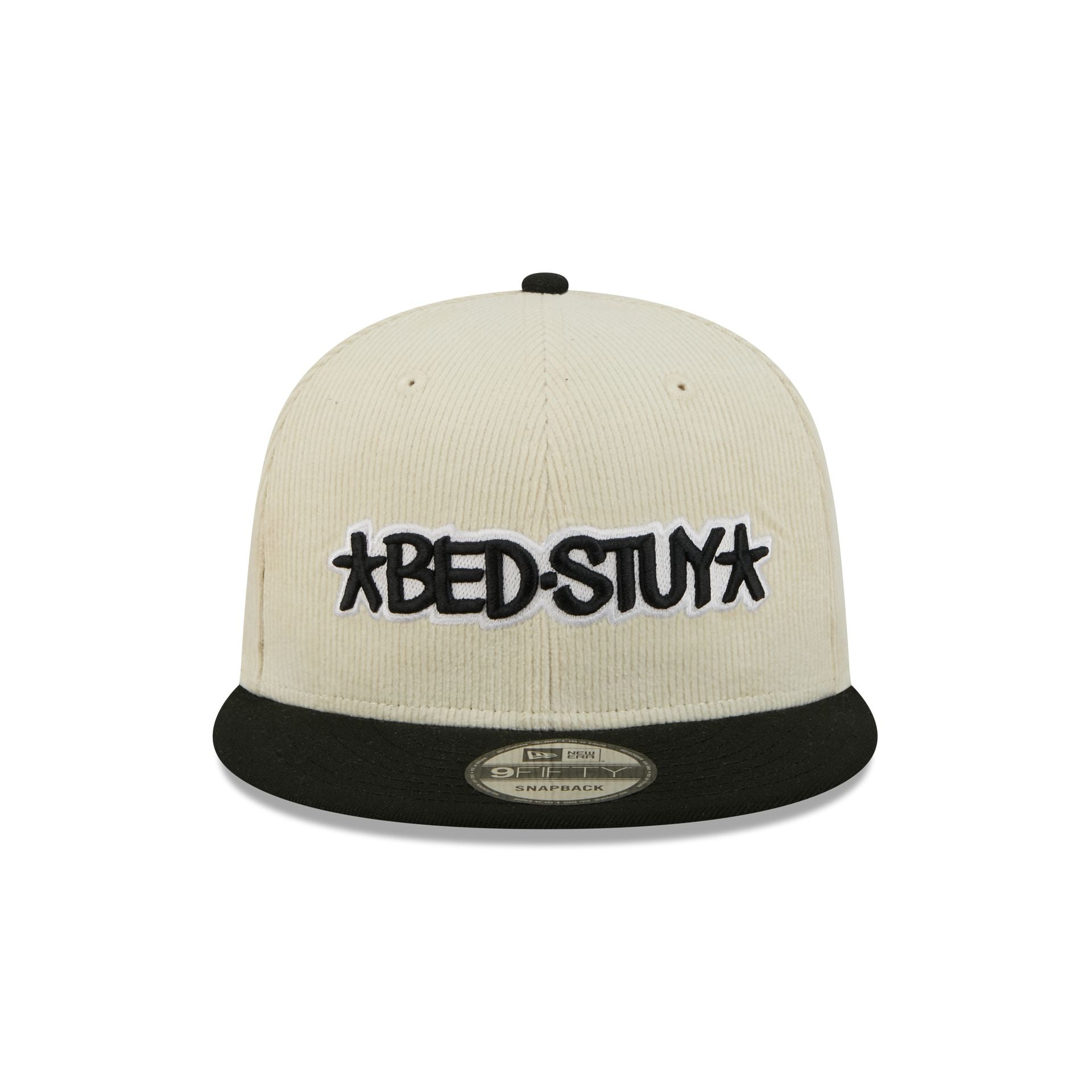Brooklyn Nets 2025 City Edition Chrome White Corduroy 9FIFTY Snapback - Image 2