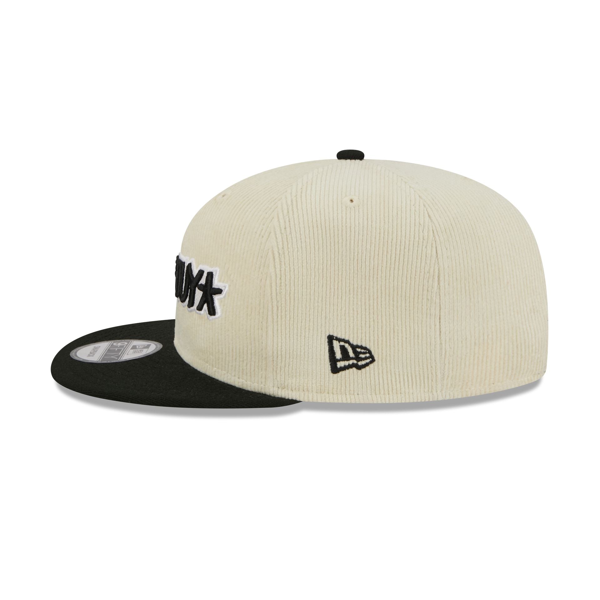 Brooklyn Nets 2025 City Edition Chrome White Corduroy 9FIFTY Snapback - Image 5