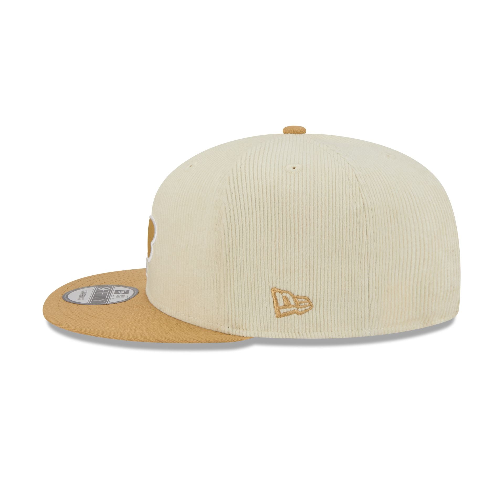 Boston Celtics 2025 City Edition Chrome White Corduroy 9FIFTY Snapback - Image 5