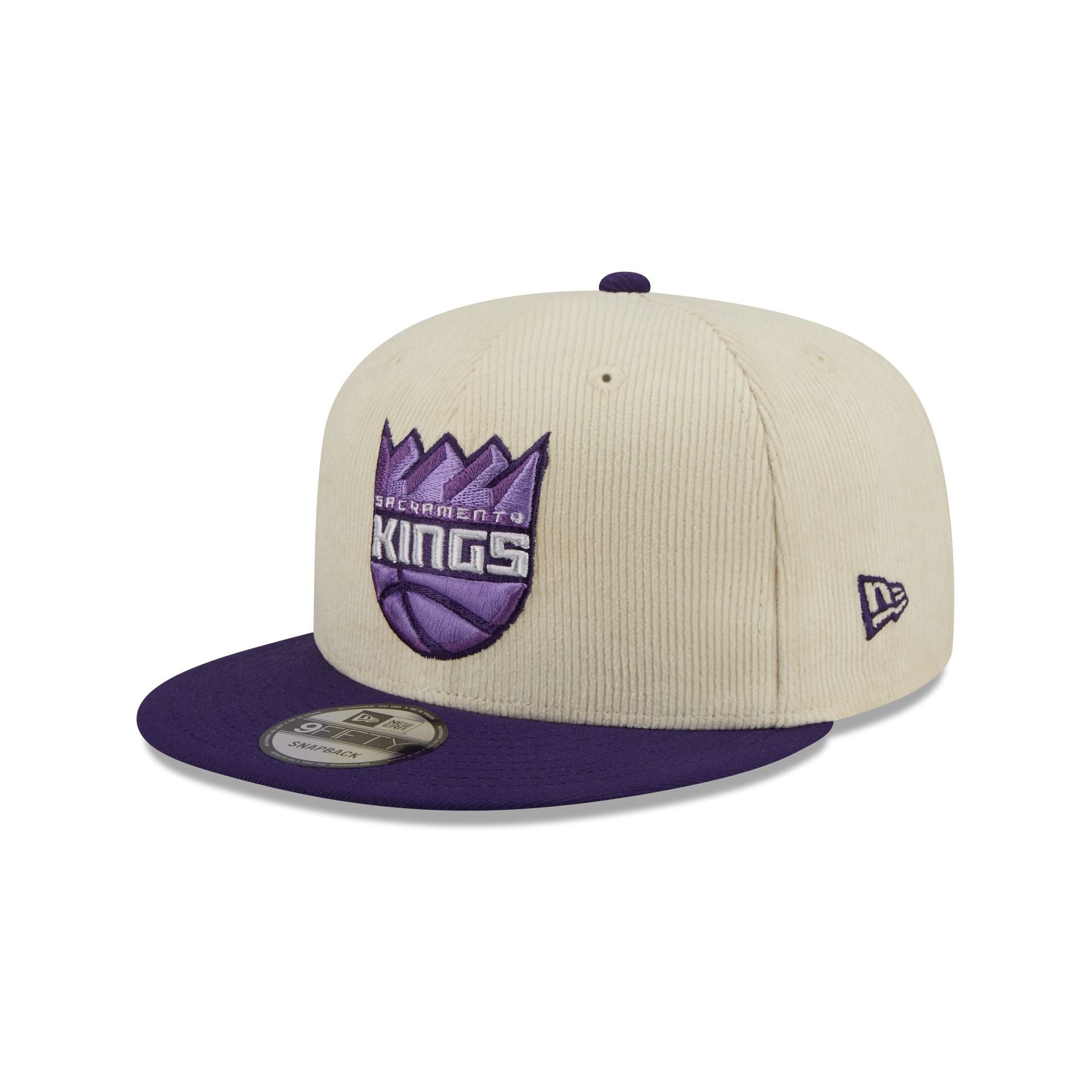 Sacramento Kings 2025 City Edition Chrome White Corduroy 9FIFTY Snapback Hat - Image 3