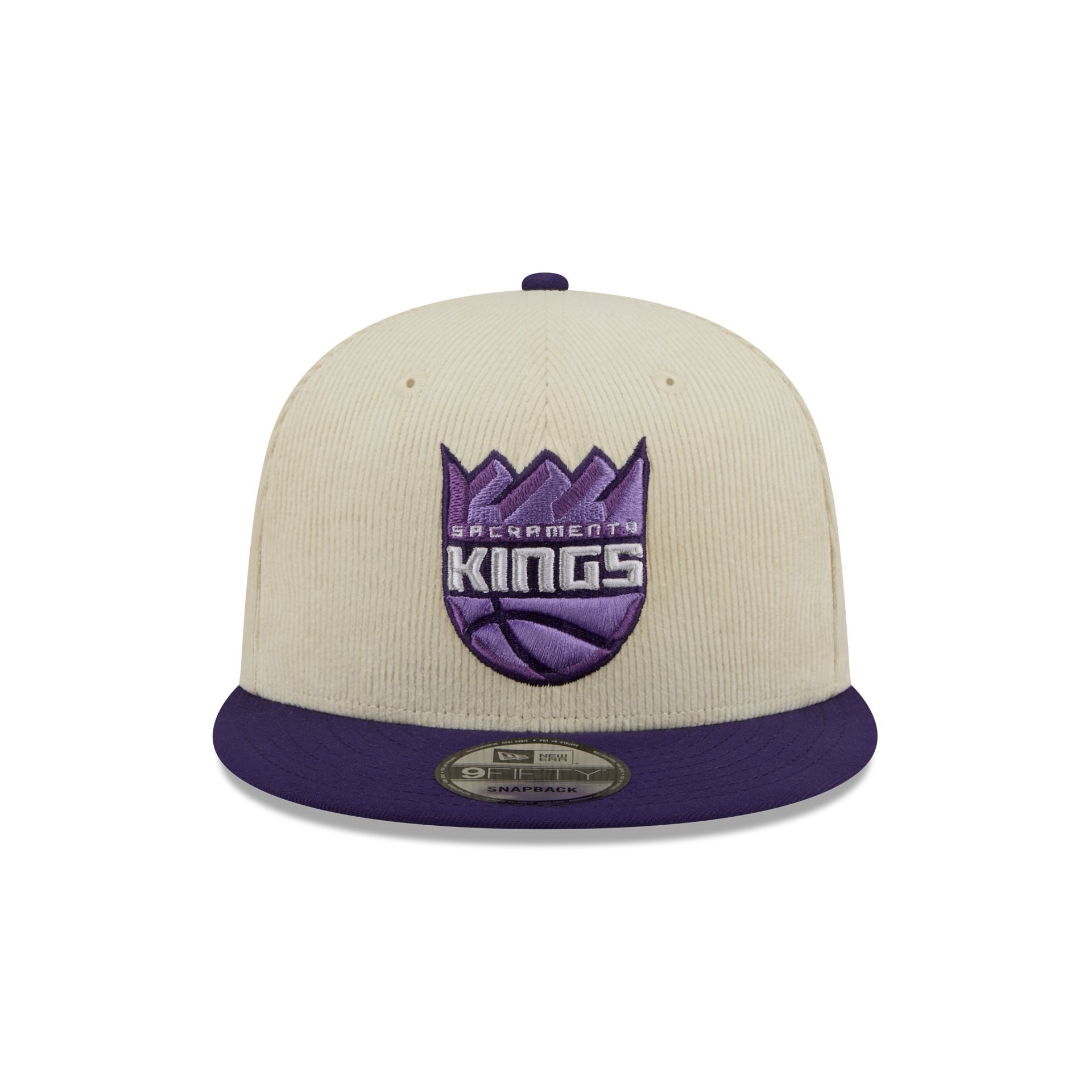 Sacramento Kings 2025 City Edition Chrome White Corduroy 9FIFTY Snapback Hat - Image 2