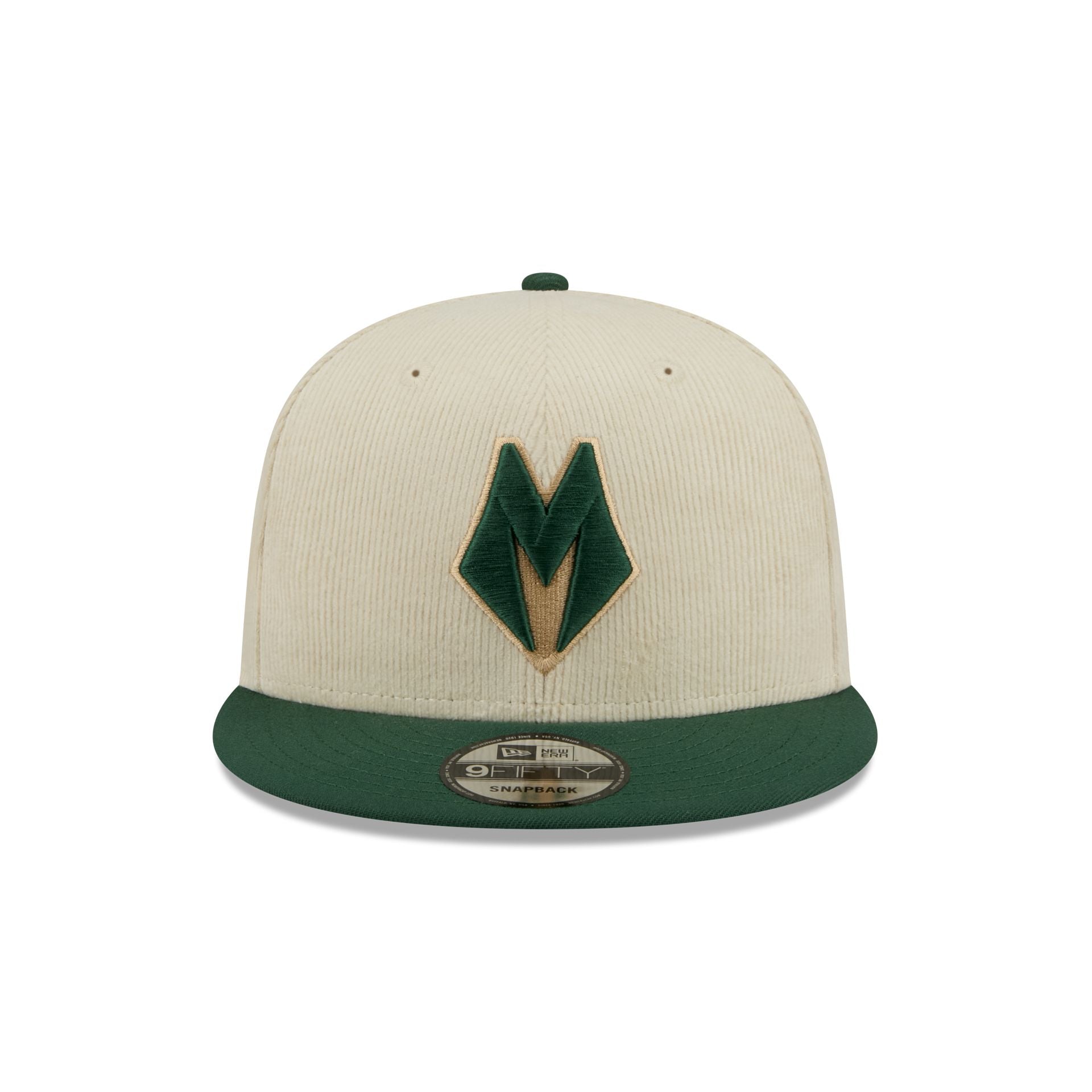 Milwaukee Bucks 2025 City Edition Chrome White Corduroy 9FIFTY Snapbac - Image 2