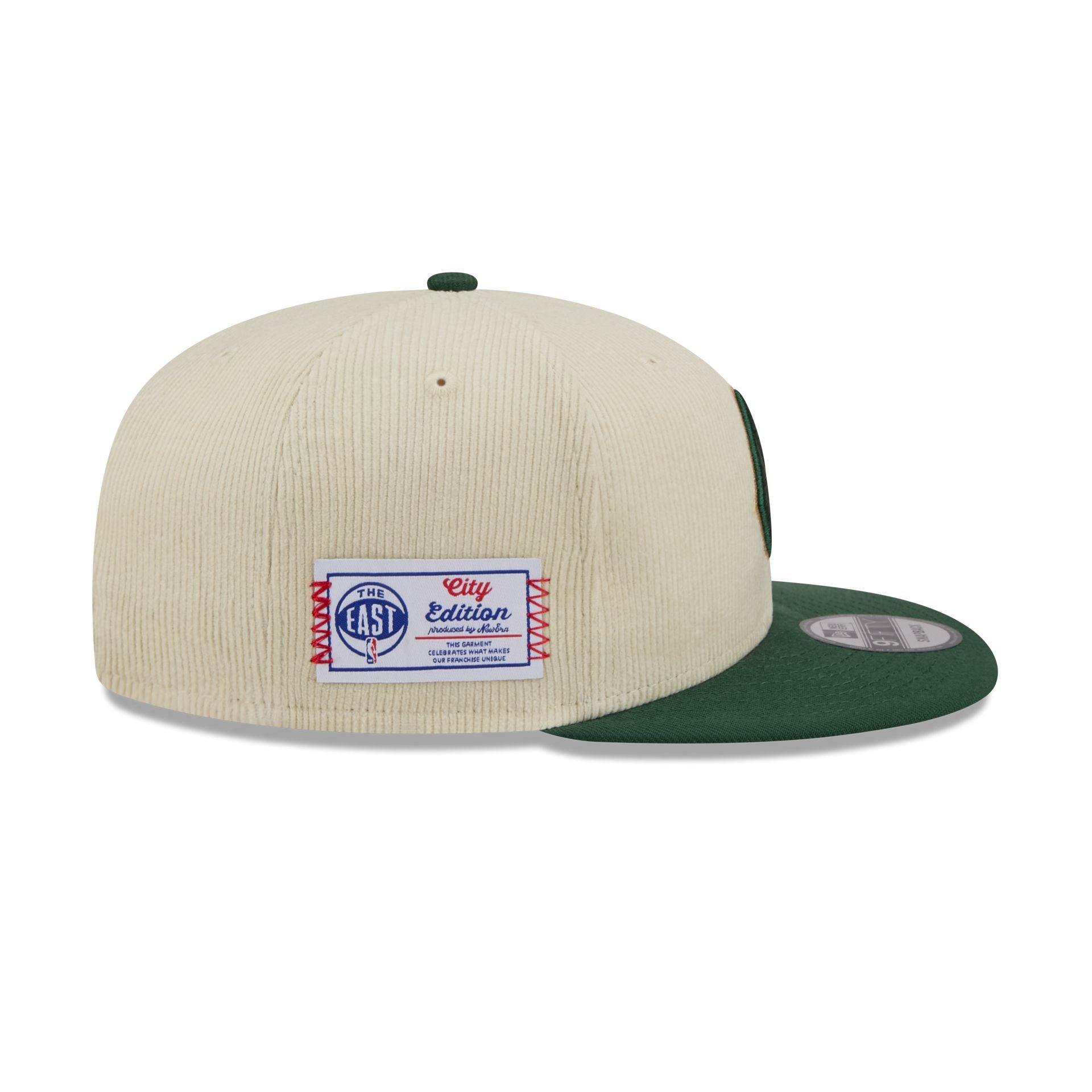 Milwaukee Bucks 2025 City Edition Chrome White Corduroy 9FIFTY Snapbac - Image 4