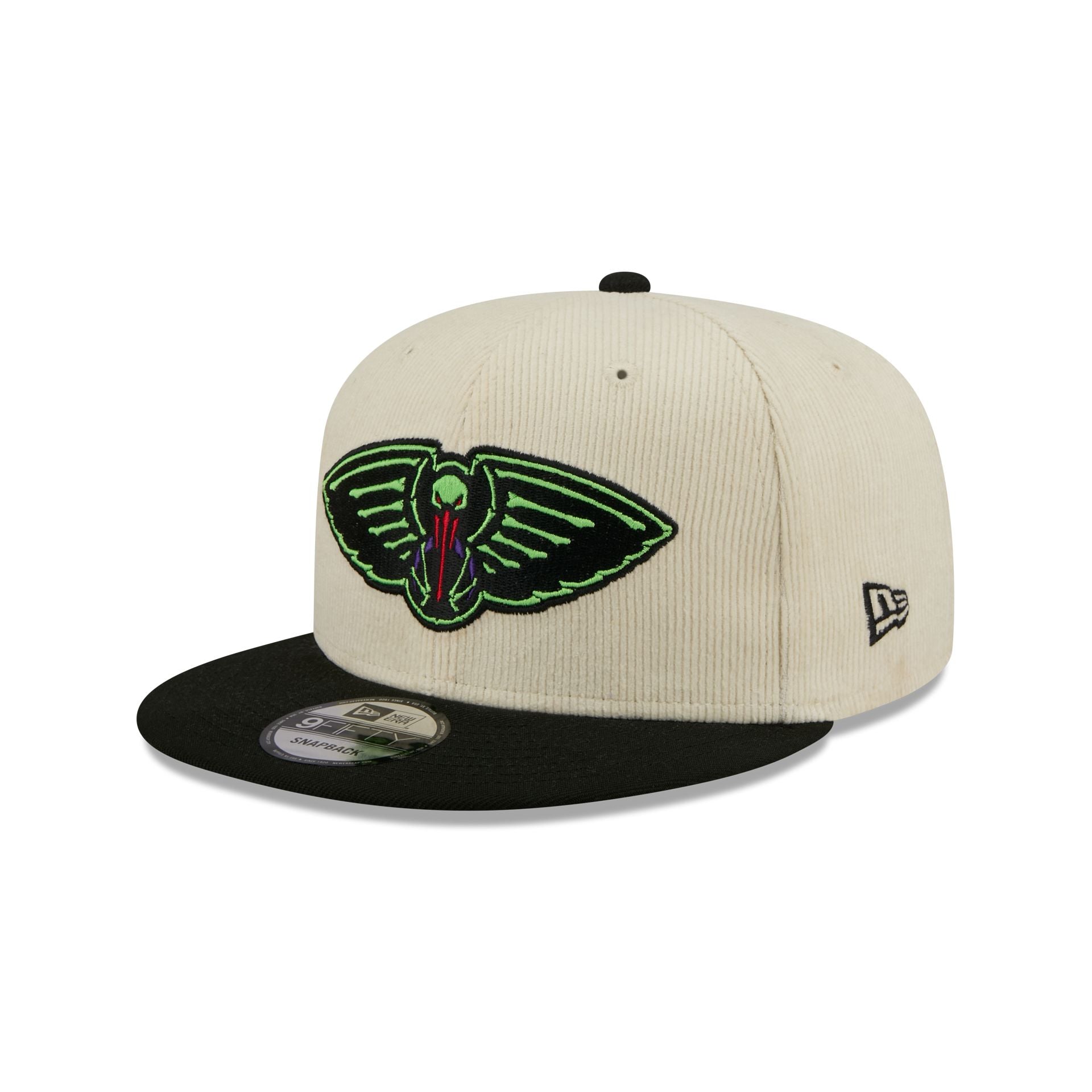 New Orleans Pelicans 2025 City Edition Chrome White Corduroy 9FIFTY Snapback Hat - Image 3