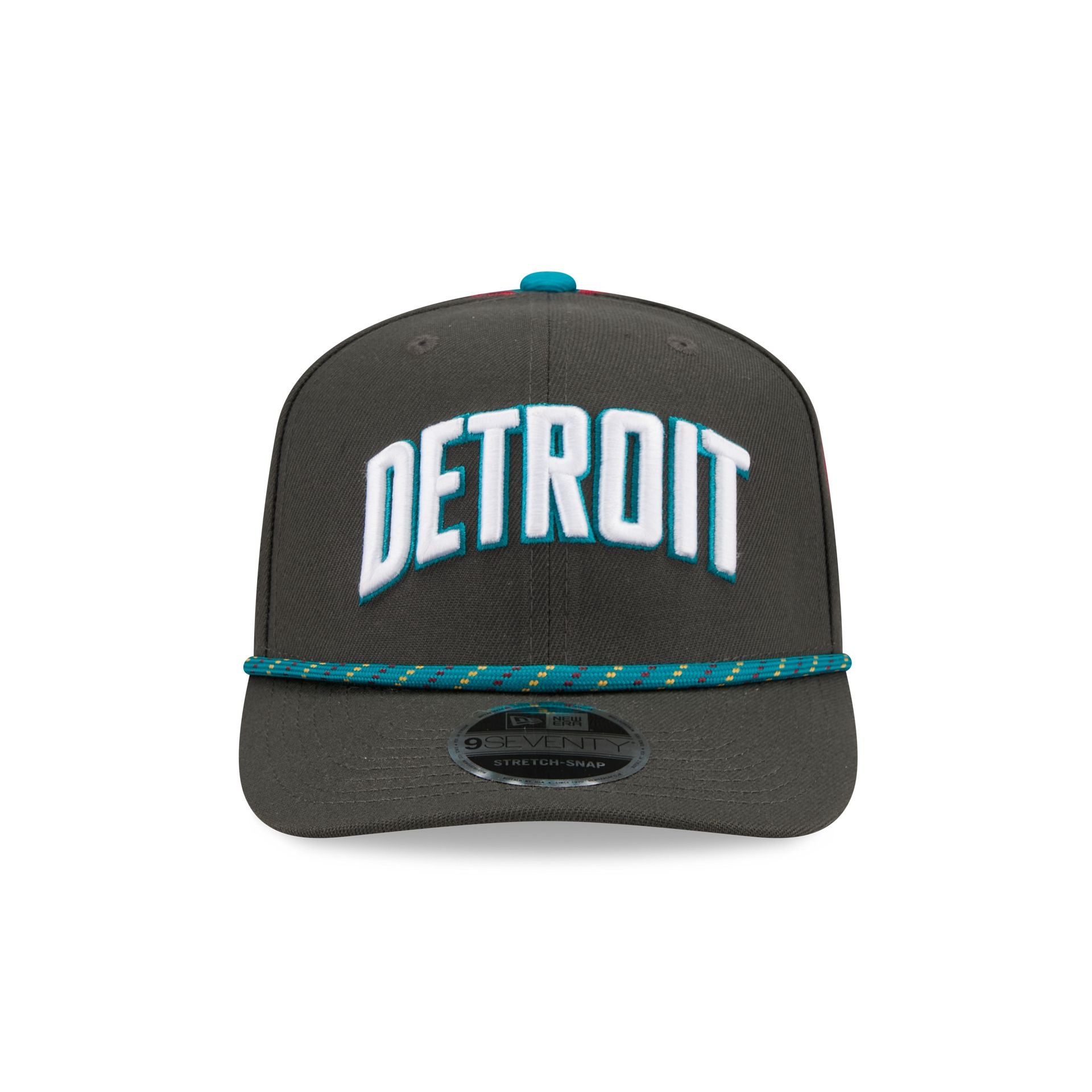 Detroit Pistons 2025 City Edition 9SEVENTY Stretch-Snap Hat - Image 2
