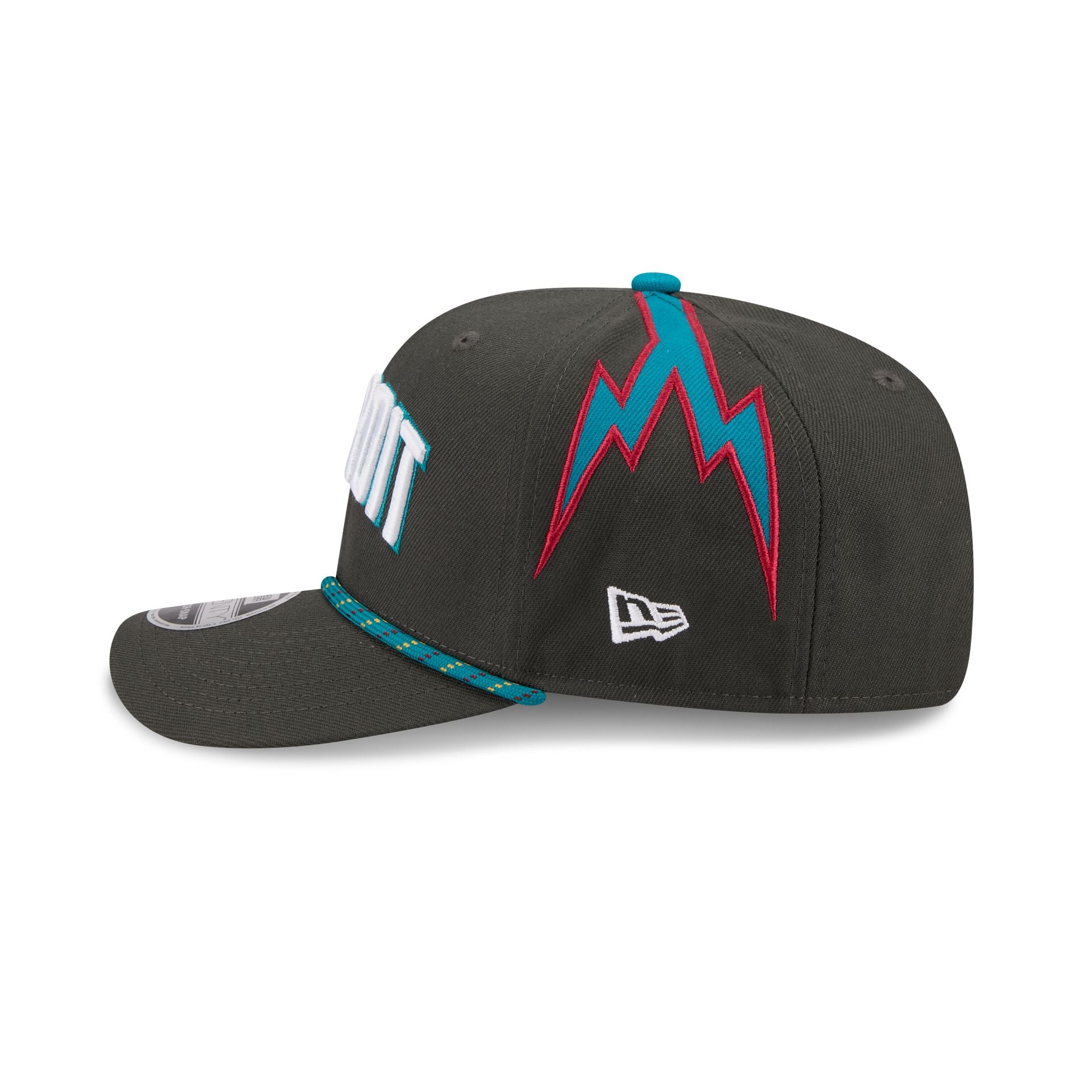 Detroit Pistons 2025 City Edition 9SEVENTY Stretch-Snap Hat - Image 5