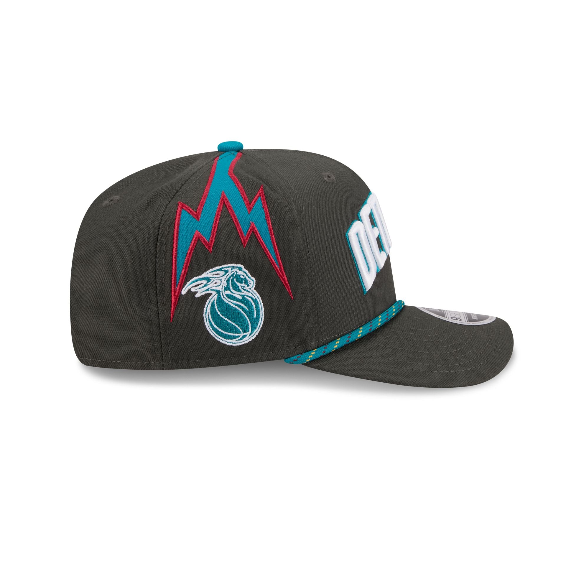 Detroit Pistons 2025 City Edition 9SEVENTY Stretch-Snap Hat - Image 4