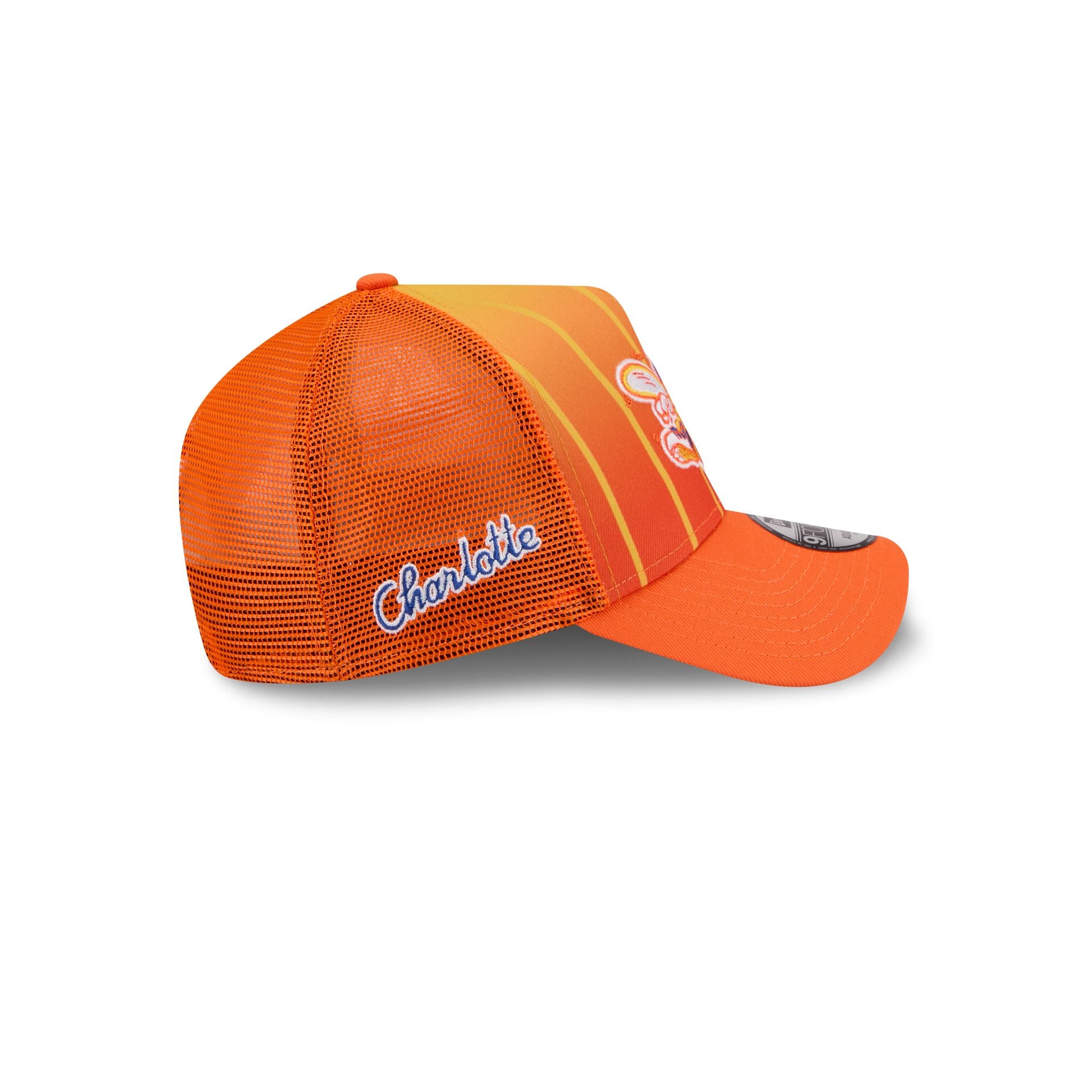 Charlotte Hornets 2025 City Edition 9FORTY A-Frame Trucker Hat - Image 4