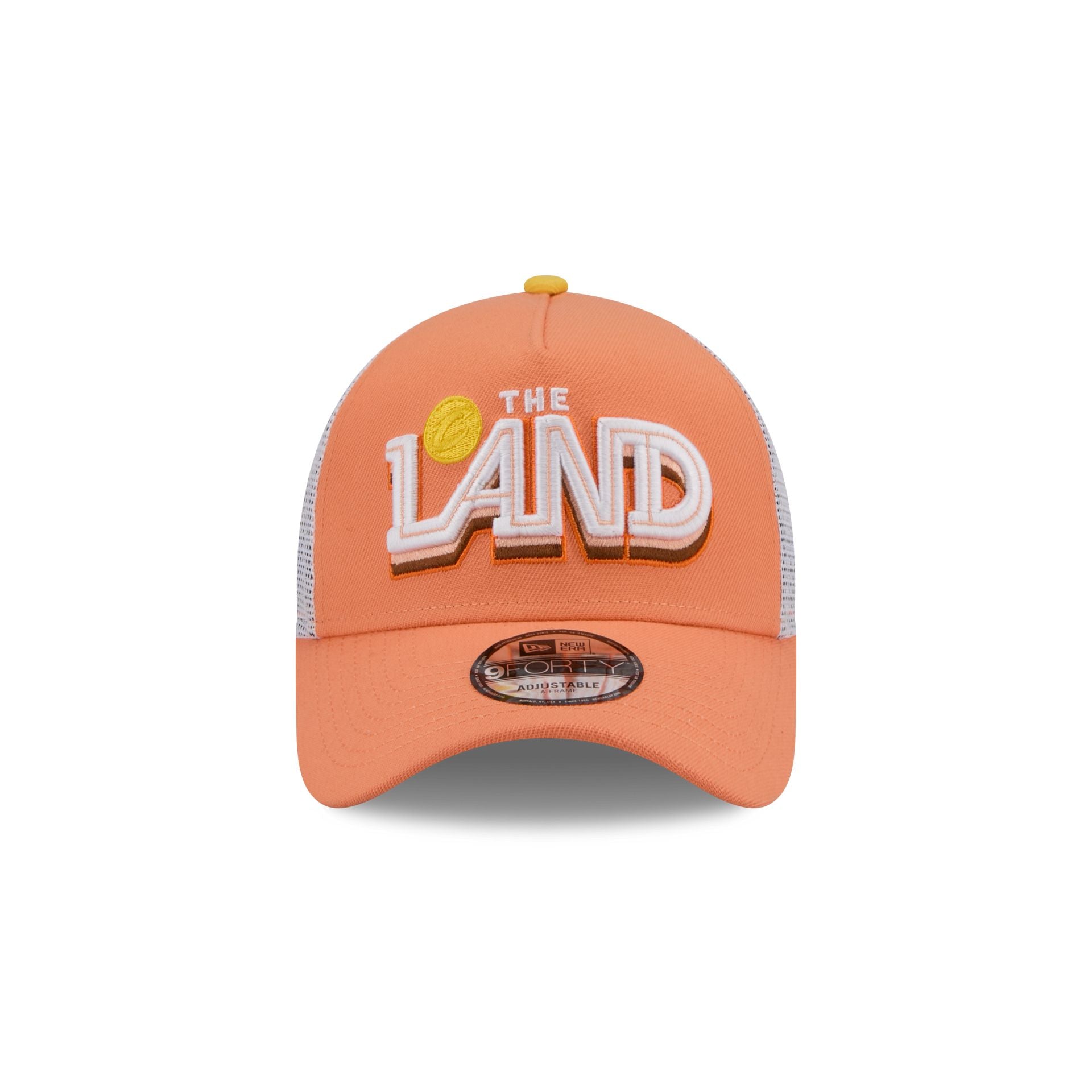 Cleveland Cavaliers 2025 City Edition 9FORTY A-Frame Trucker Hat - Image 2