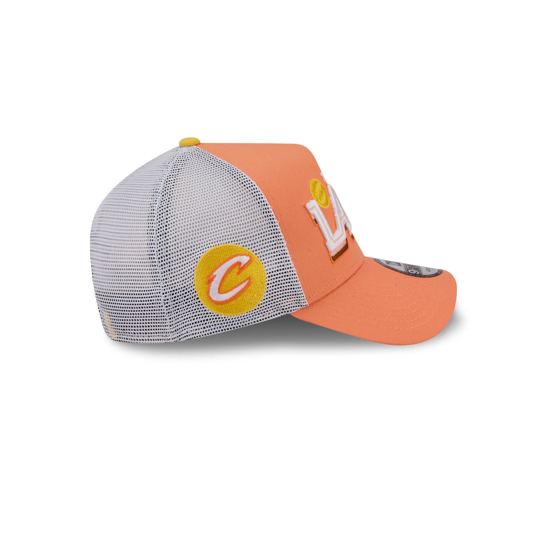 Cleveland Cavaliers 2025 City Edition 9FORTY A-Frame Trucker Hat - Image 4