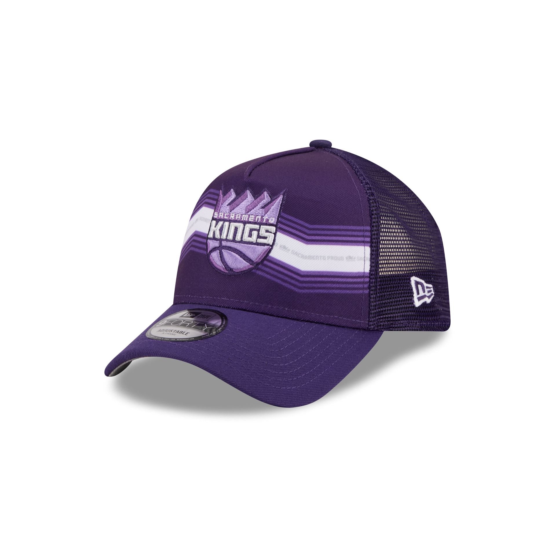 Sacramento Kings 2025 City Edition 9FORTY A-Frame Trucker Hat - Image 3