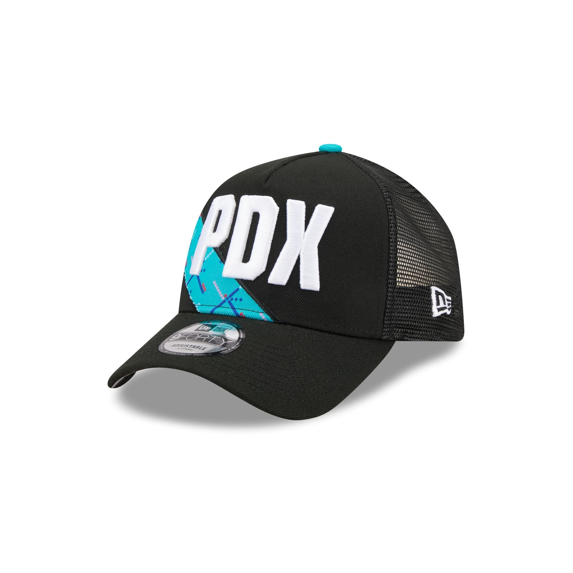 Portland Trail Blazers 2025 City Edition 9FORTY A-Frame Trucker Hat - Image 3