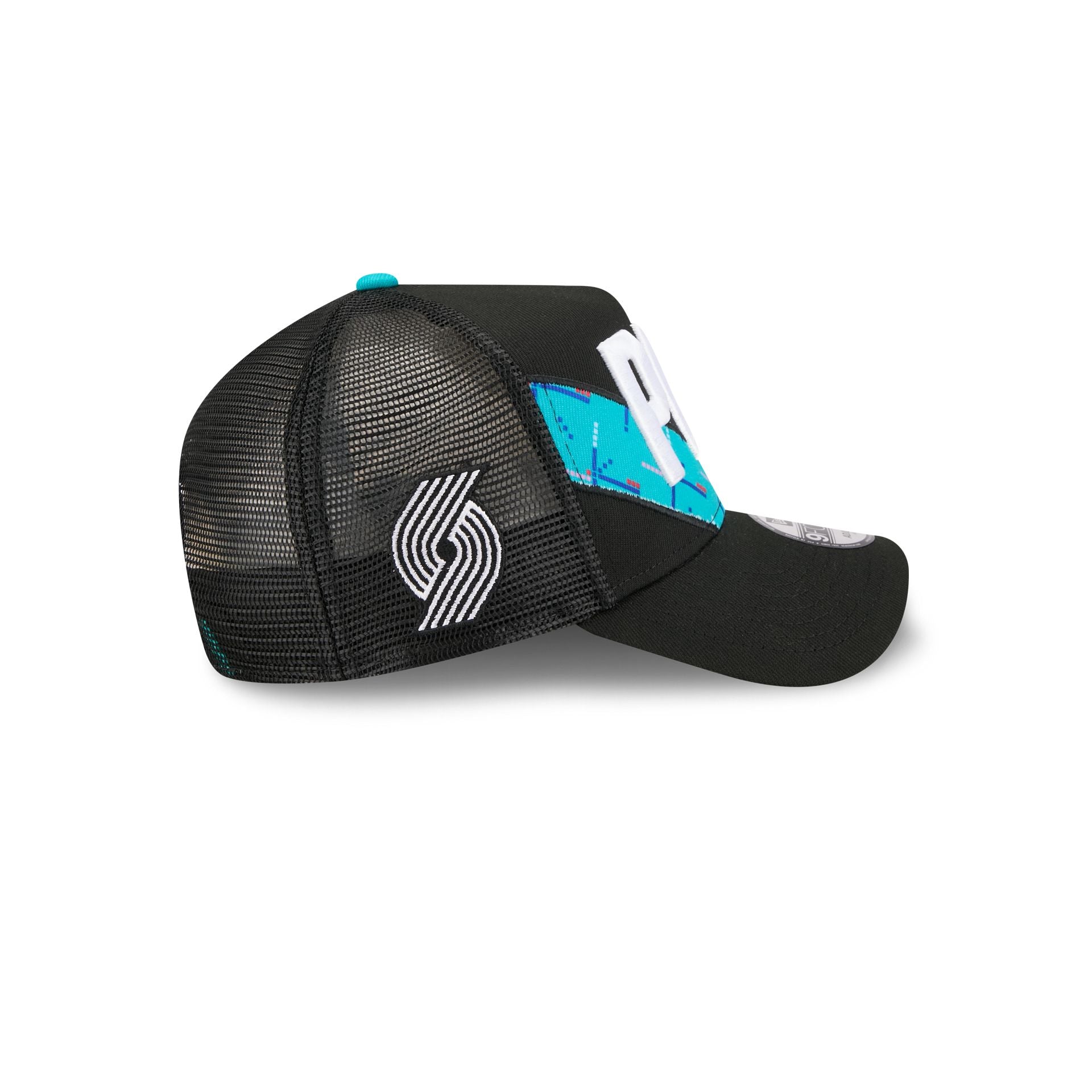 Portland Trail Blazers 2025 City Edition 9FORTY A-Frame Trucker Hat - Image 4