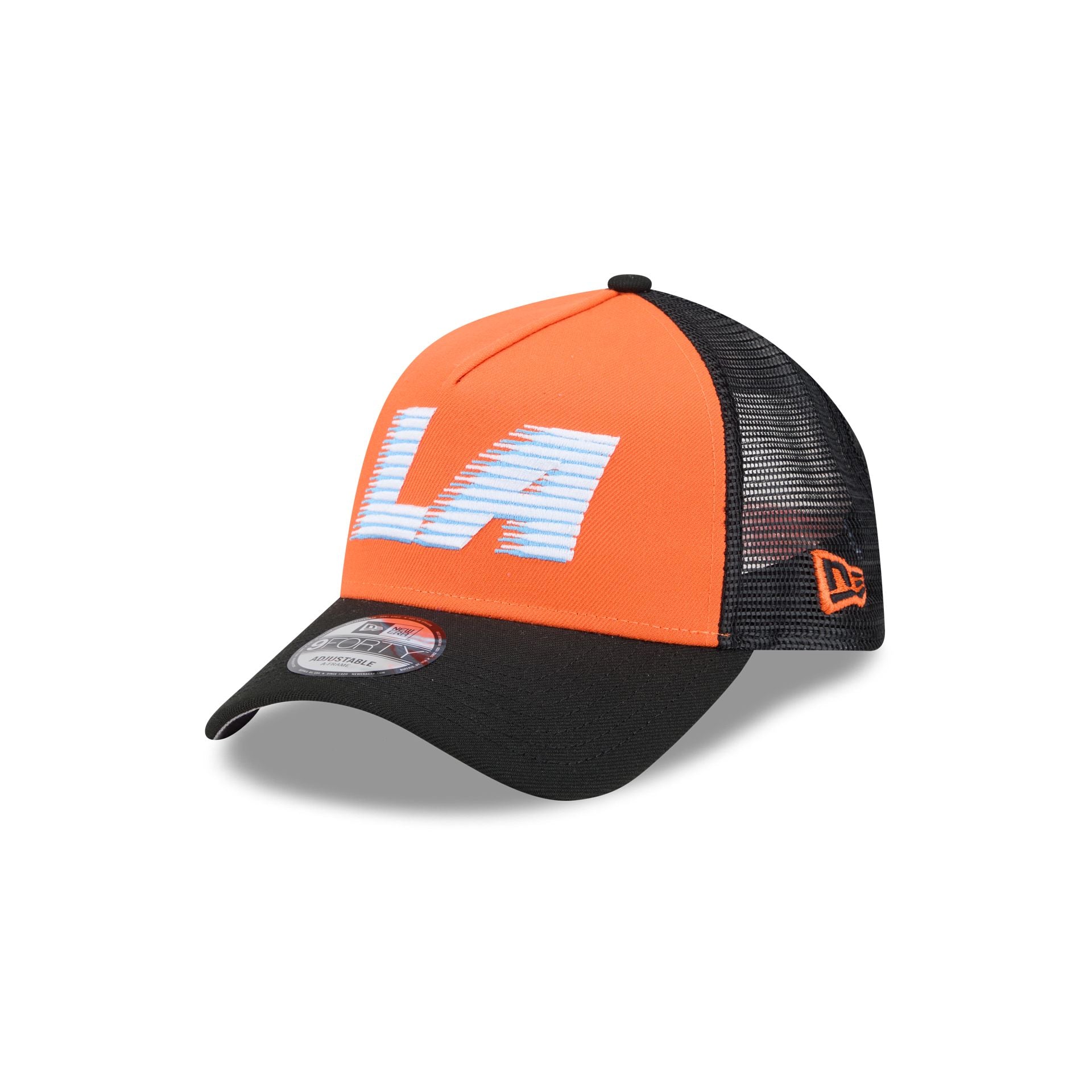 Los Angeles Clippers 2025 City Edition 9FORTY A-Frame Trucker Hat - Image 3