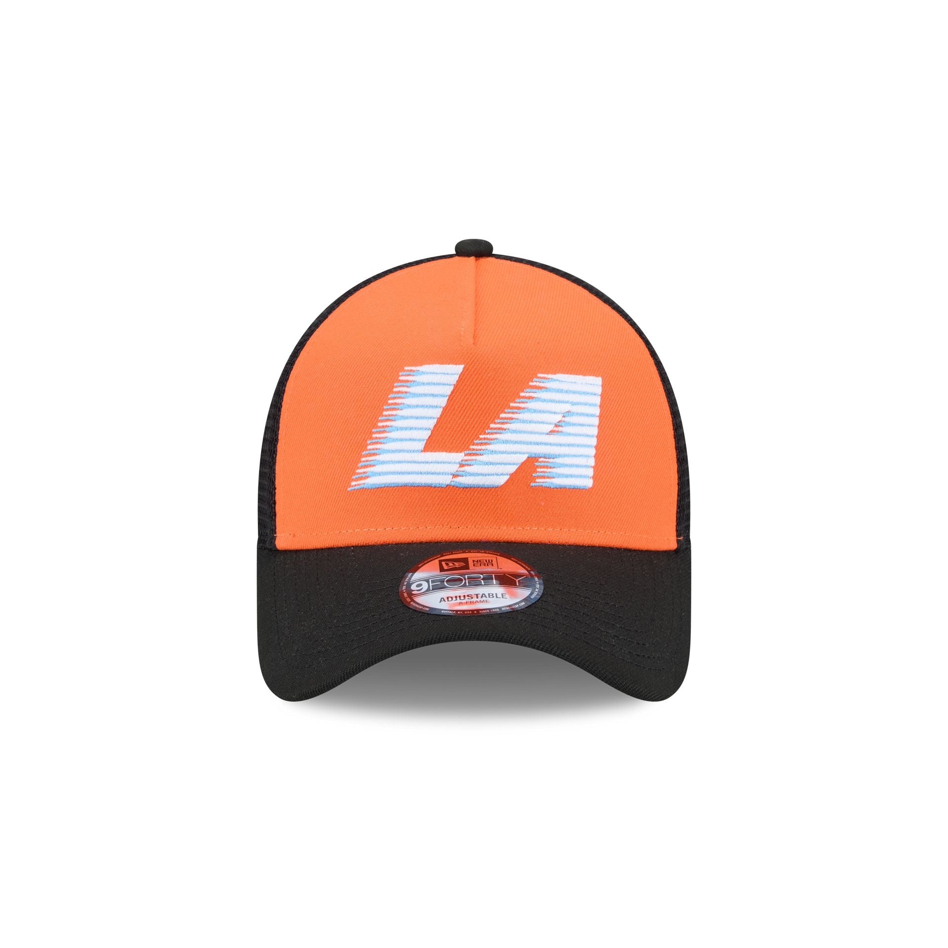 Los Angeles Clippers 2025 City Edition 9FORTY A-Frame Trucker Hat - Image 2
