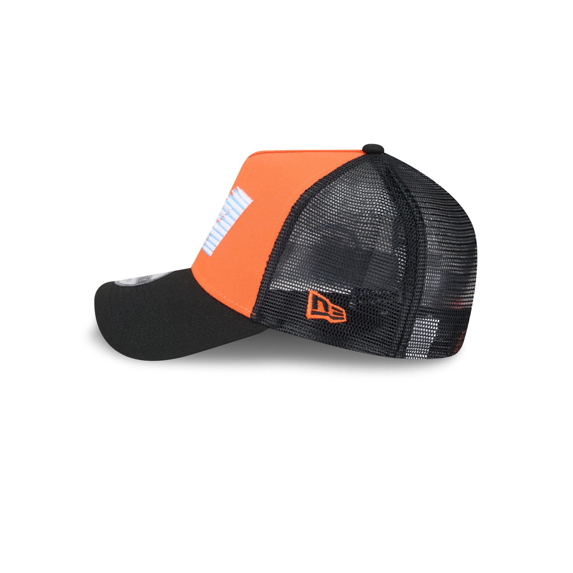 Los Angeles Clippers 2025 City Edition 9FORTY A-Frame Trucker Hat - Image 5