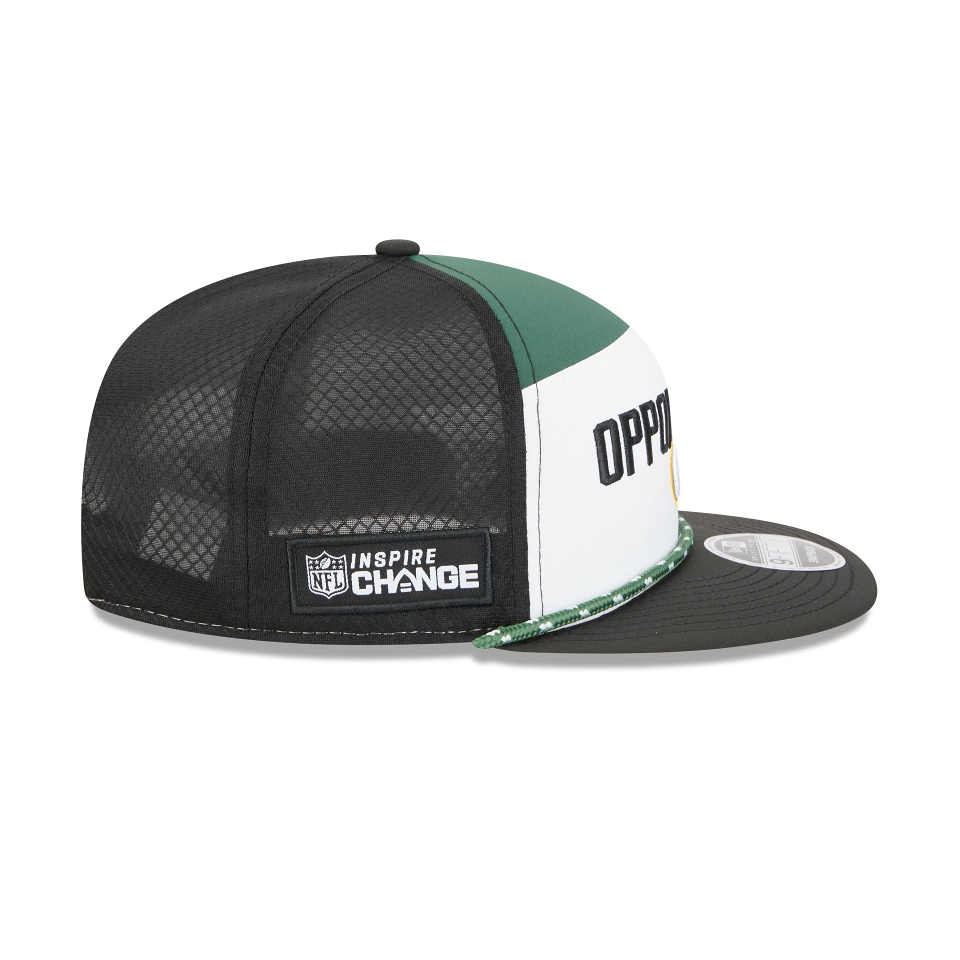 Green Bay Packers 2025 Inspire Change Split Panel 9FIFTY Snapback Hat - Image 5