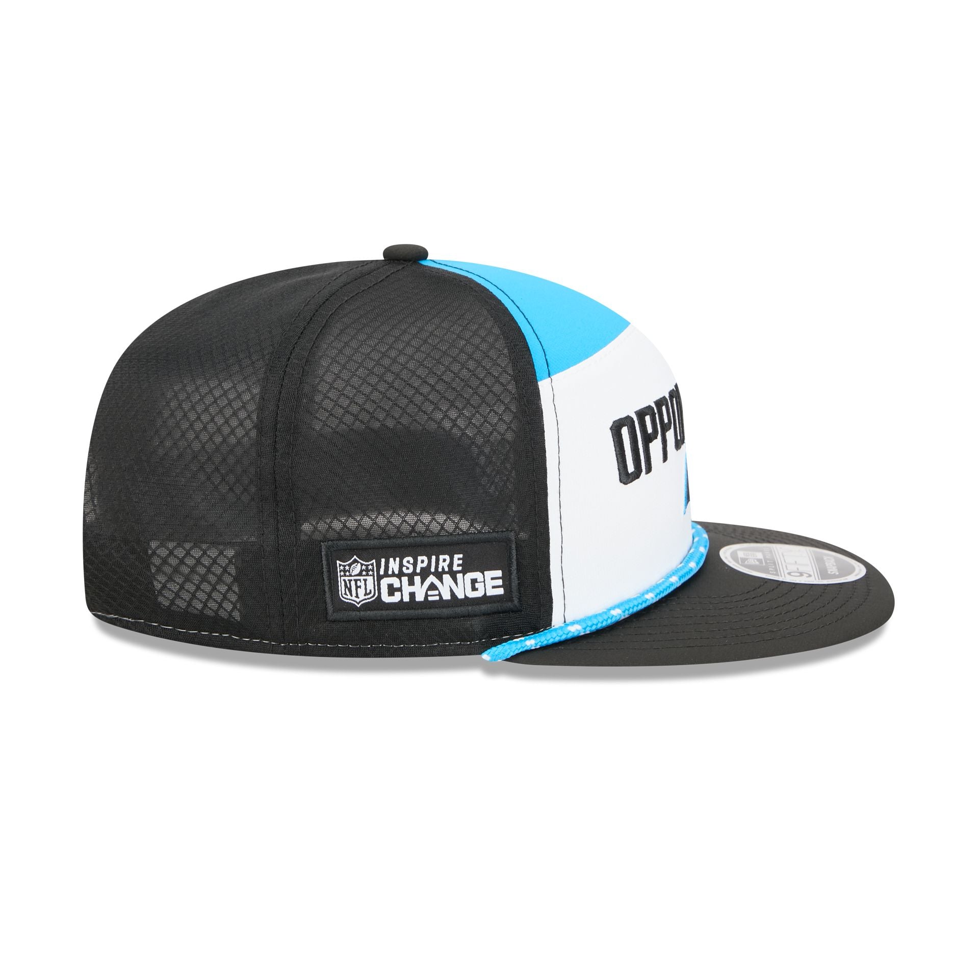 Carolina Panthers 2025 Inspire Change Split Panel 9FIFTY Snapback Hat - Image 5