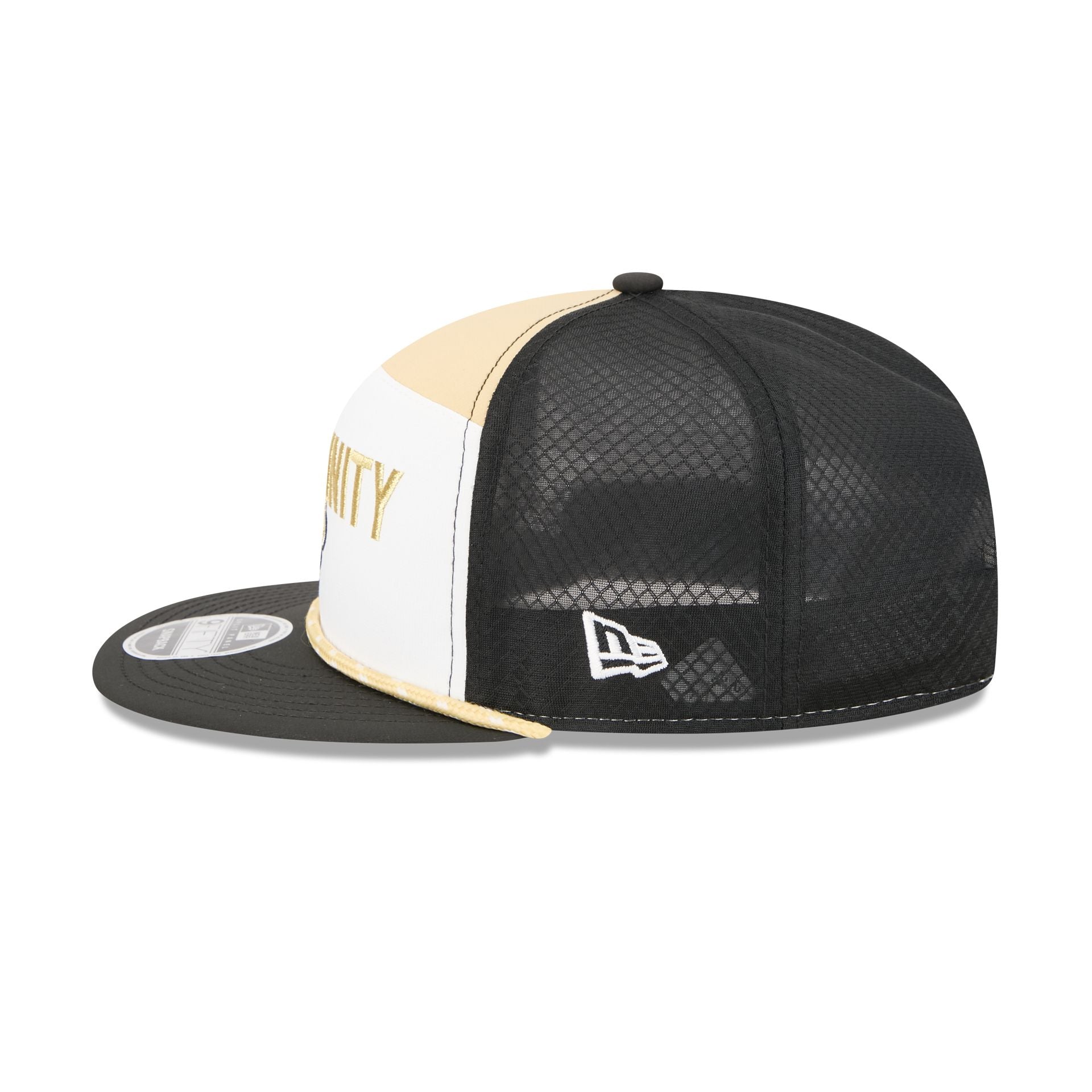 New Orleans Saints 2025 Inspire Change Split Panel 9FIFTY Snapback Hat - Image 4