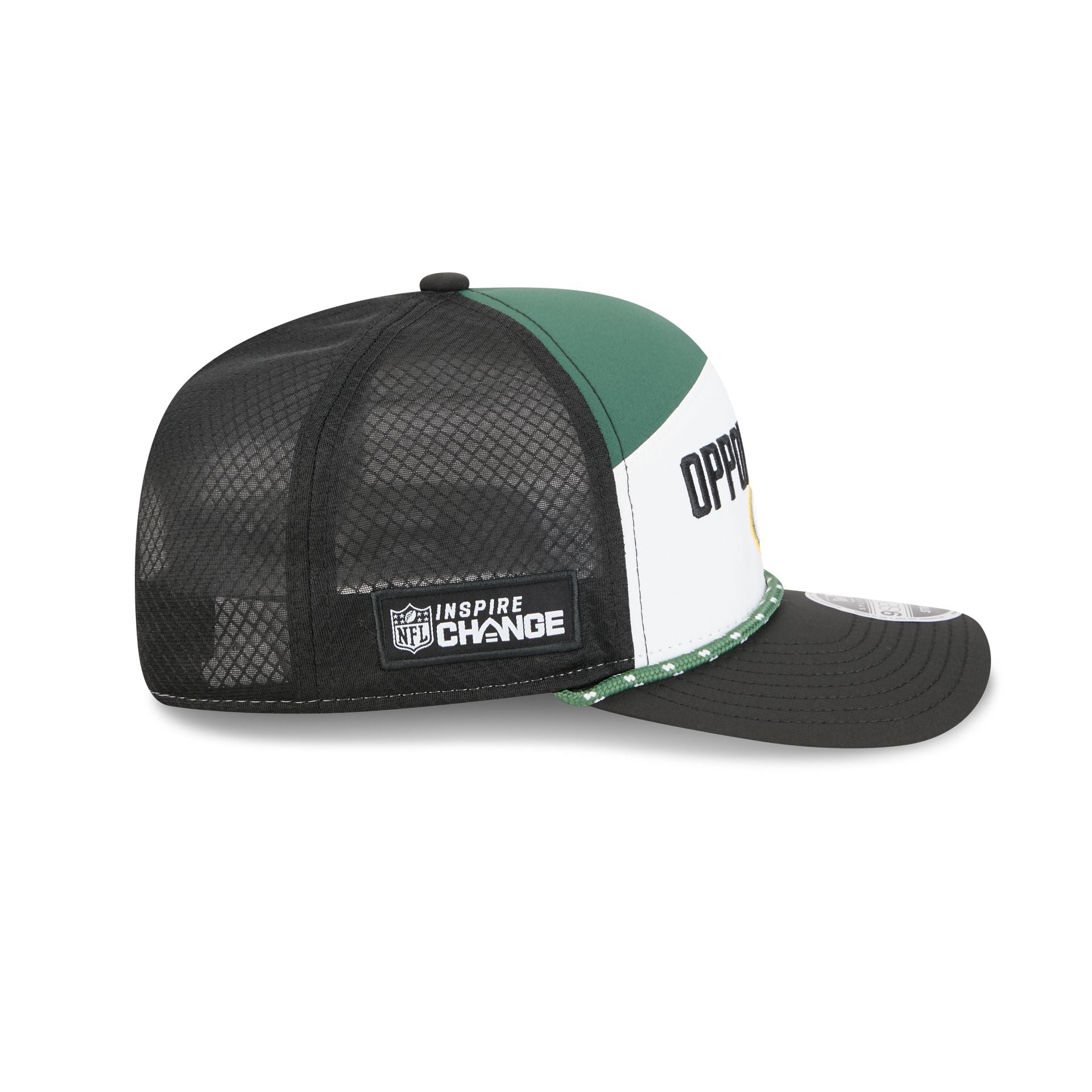 Green Bay Packers 2025 Inspire Change Split Panel 9SEVENTY Trucker Hat - Image 5