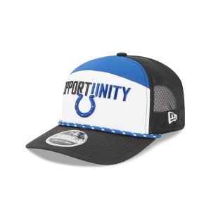 Indianapolis Colts 2025 Inspire Change Split Panel 9SEVENTY Trucker Ha