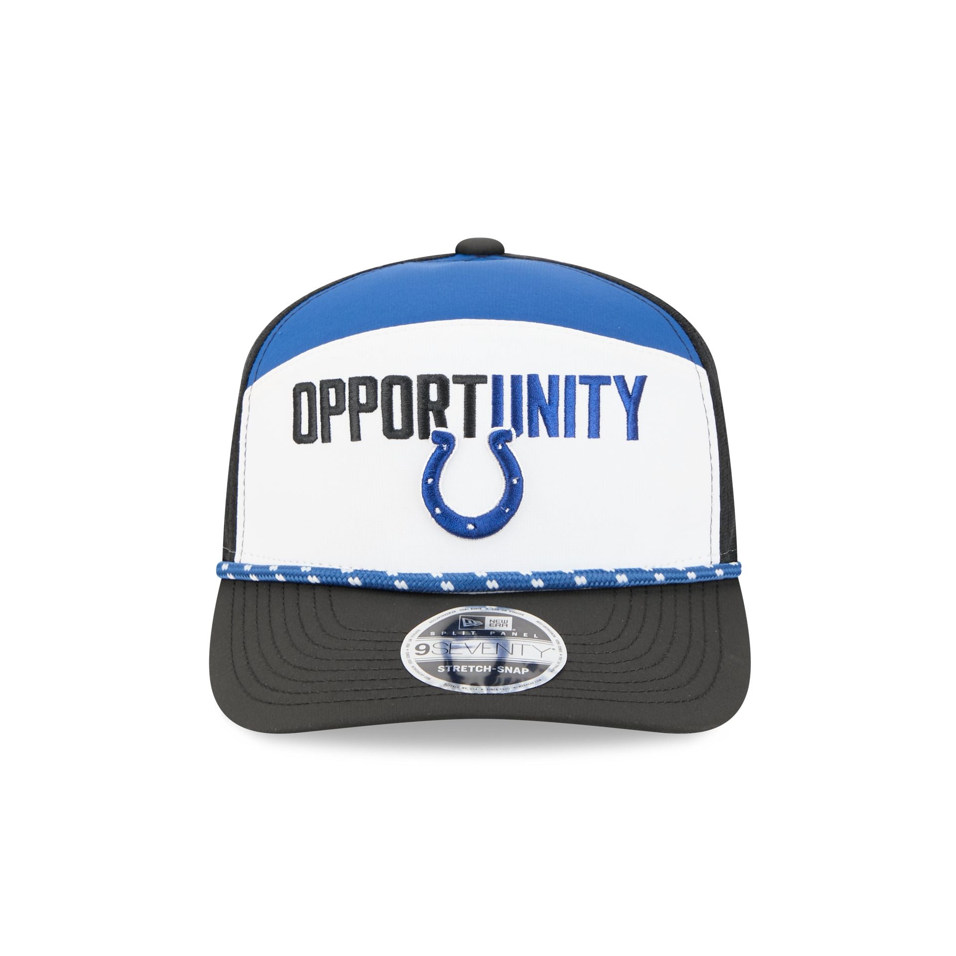 Indianapolis Colts 2025 Inspire Change Split Panel 9SEVENTY Trucker Ha - Image 2